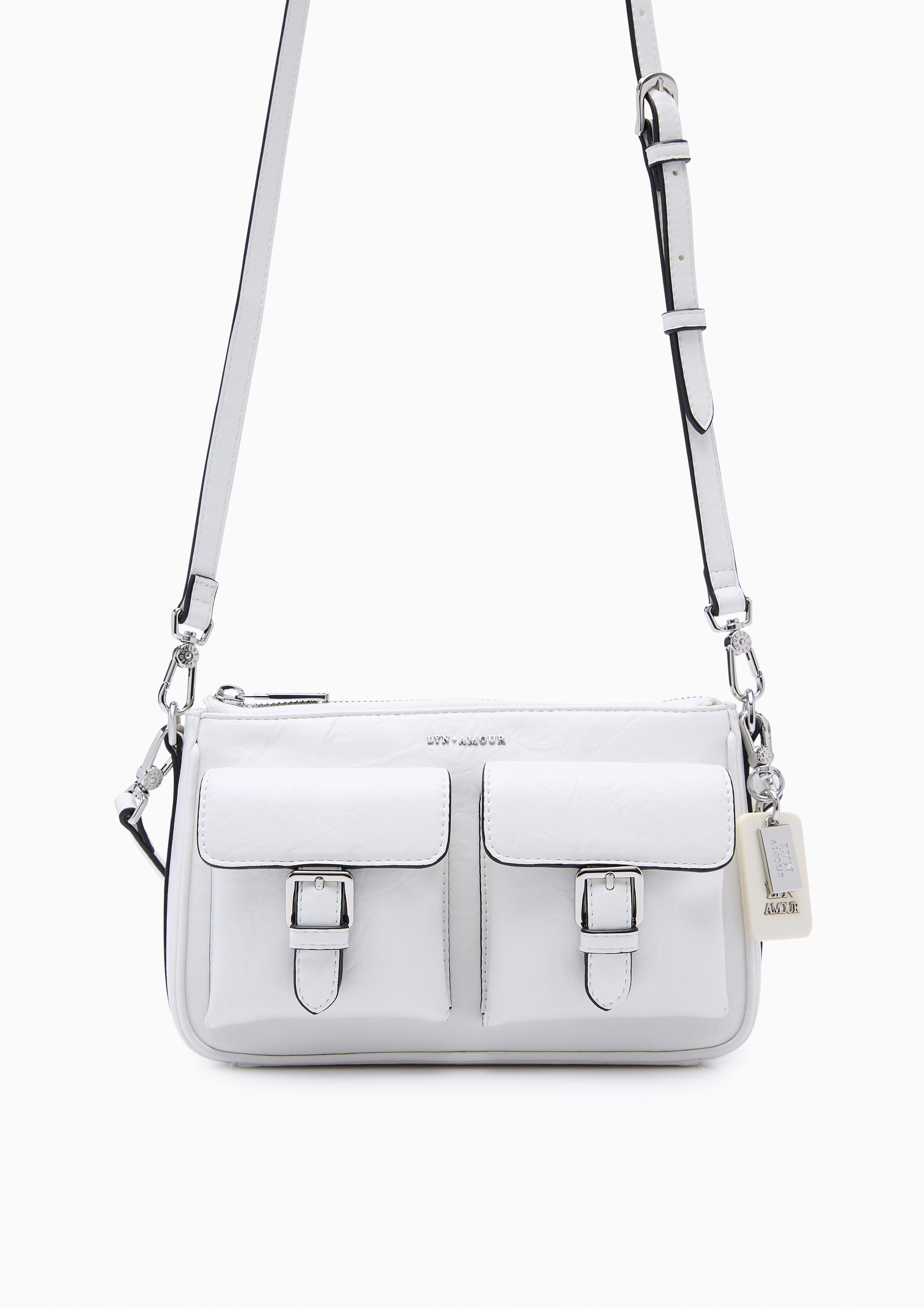 Mila S Shoulder Bag White