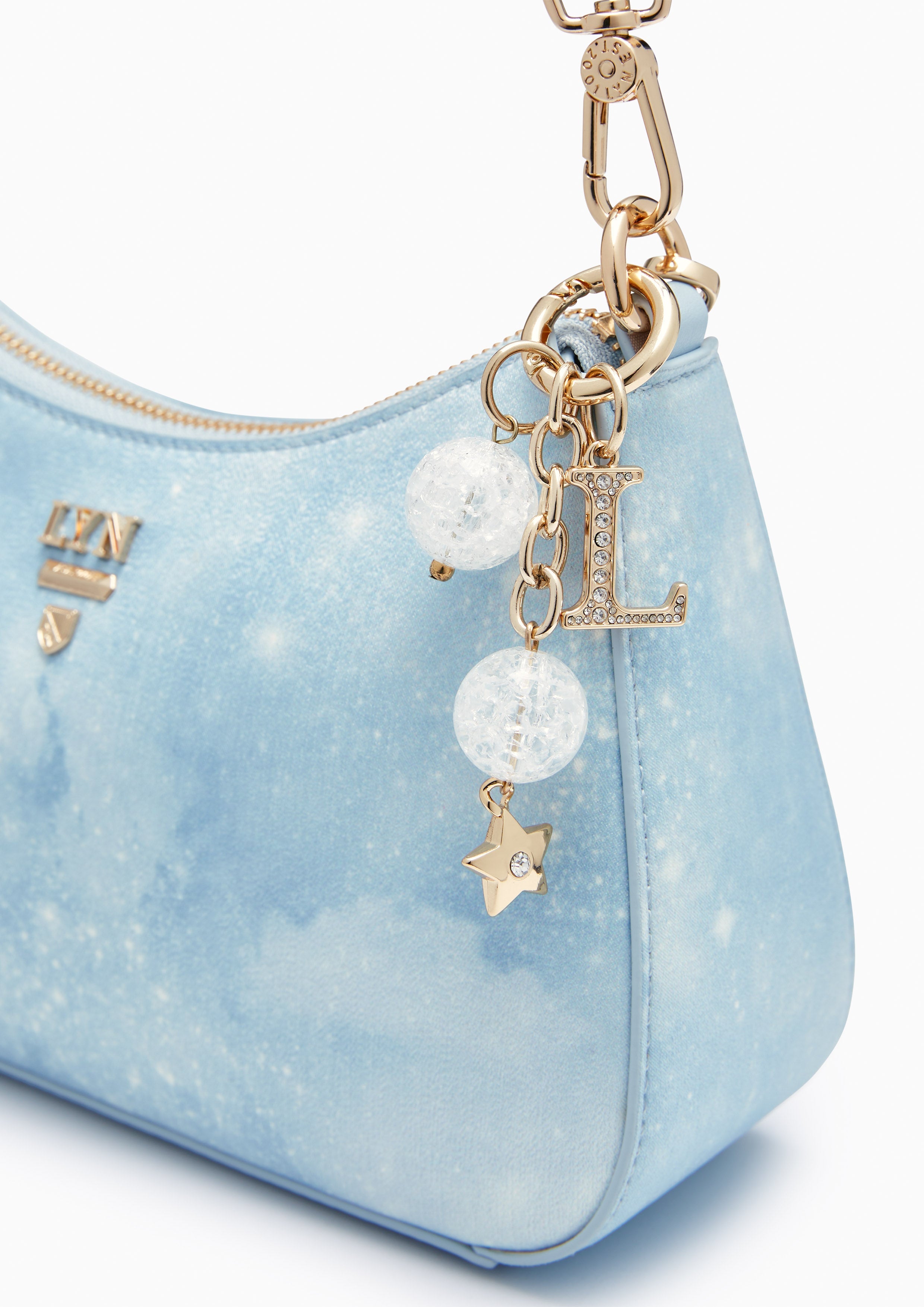 Cosmic Tricia Sky Crossbody Bag Blue