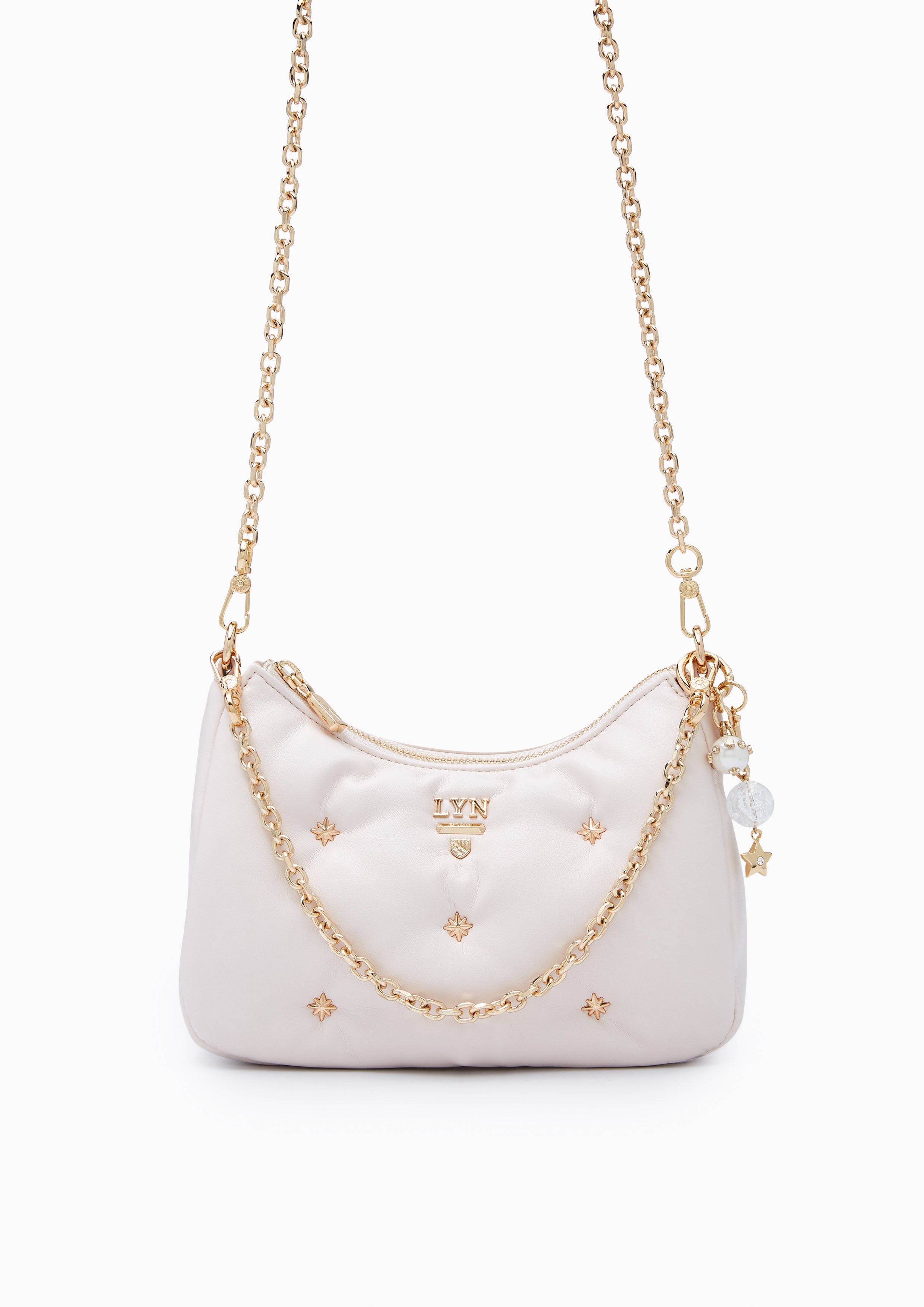 North Tricia Star Fluffy Crossbody Bag Light Pink