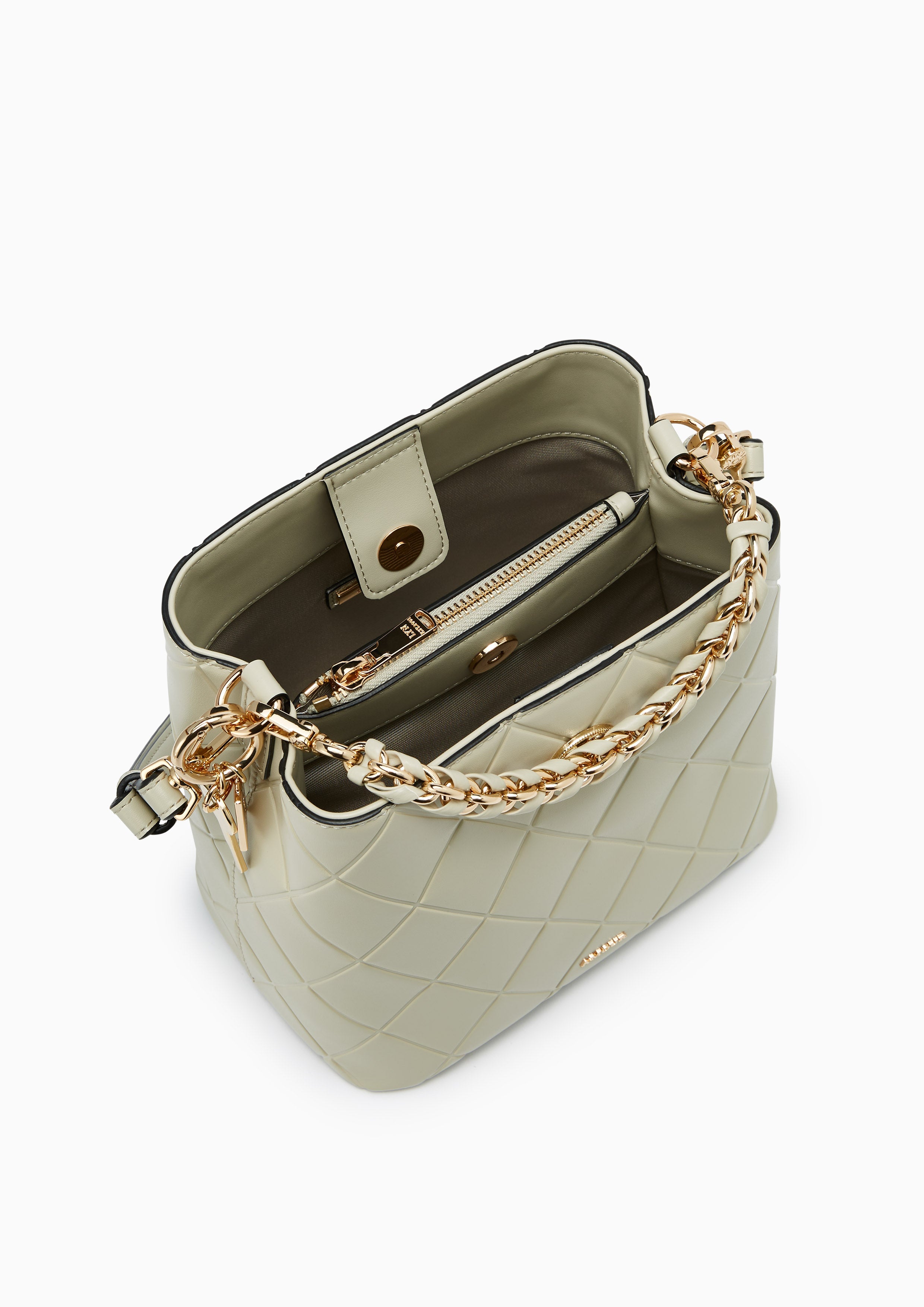 Jemma Bucket Bag M Light Green