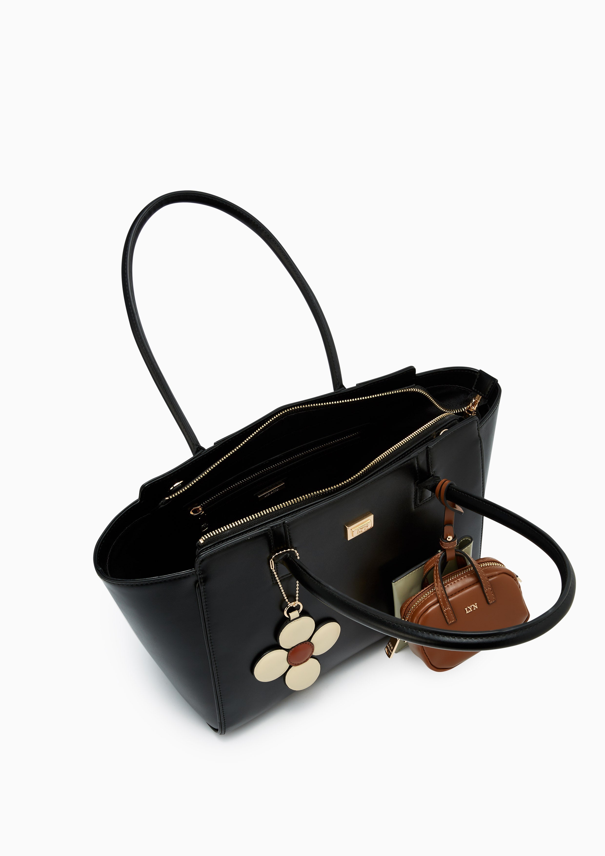 Danielle Xl Tote Bag Black