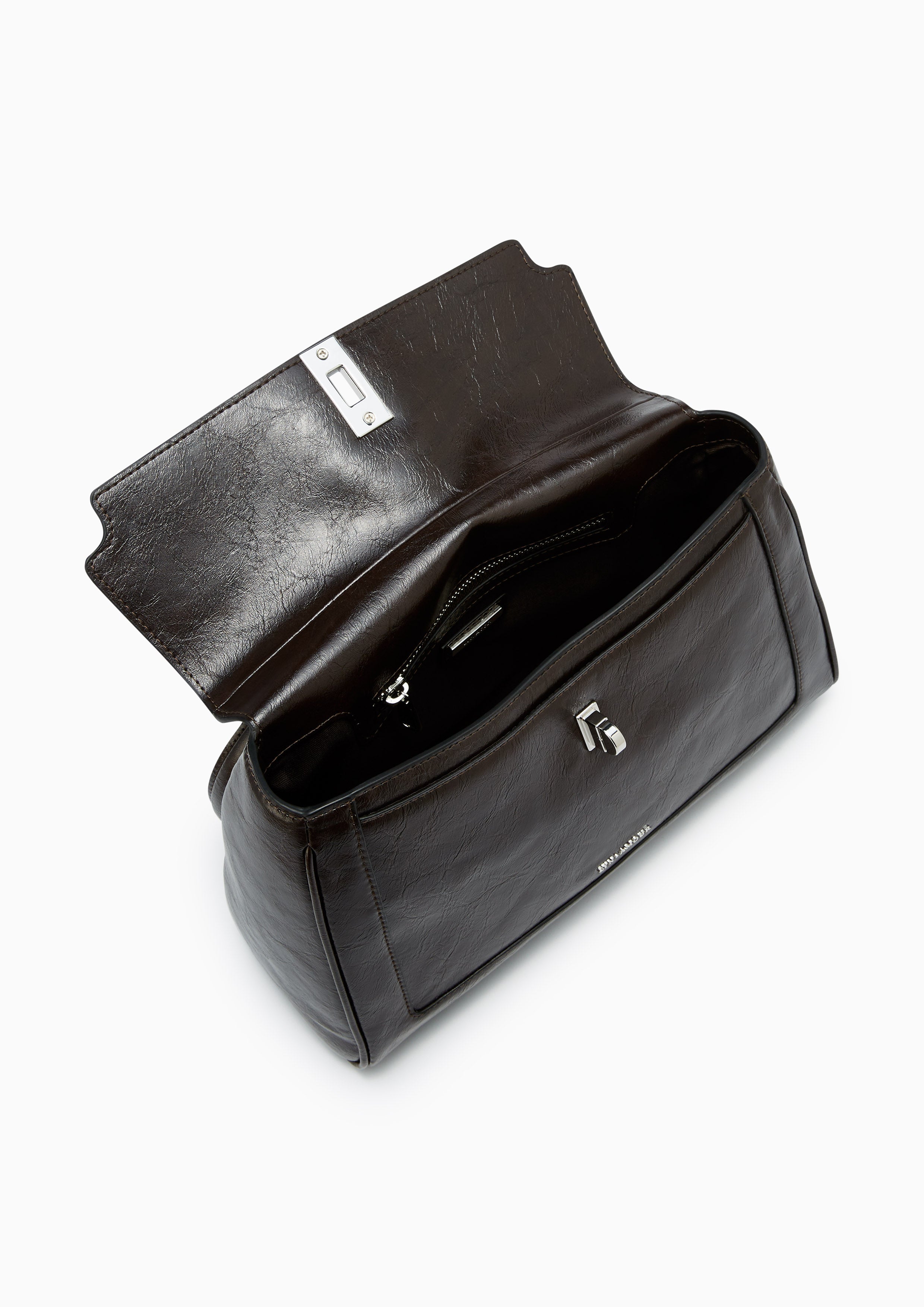 Cora L Crossbody Bag Dark Brown