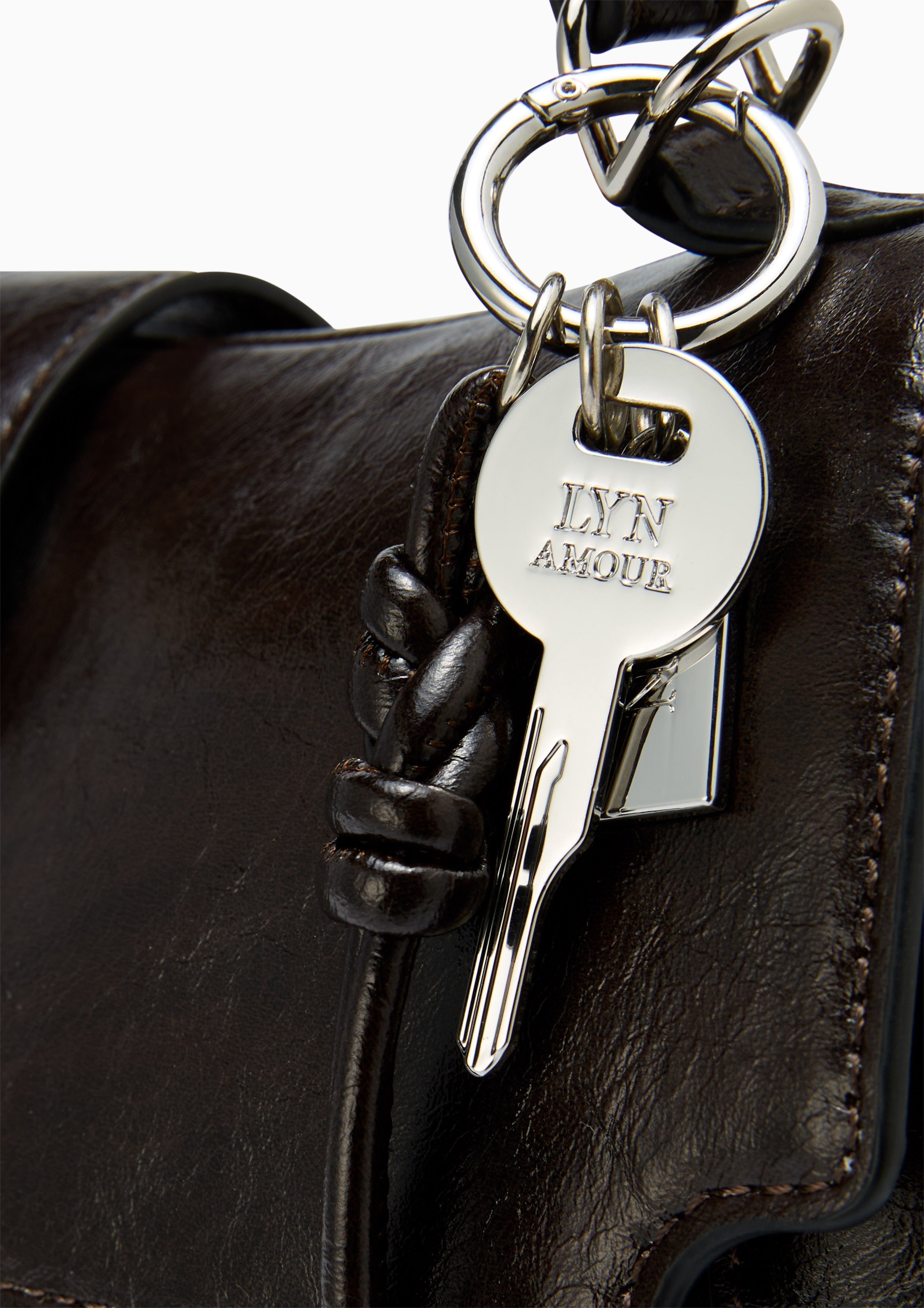 Cora L Crossbody Bag Dark Brown