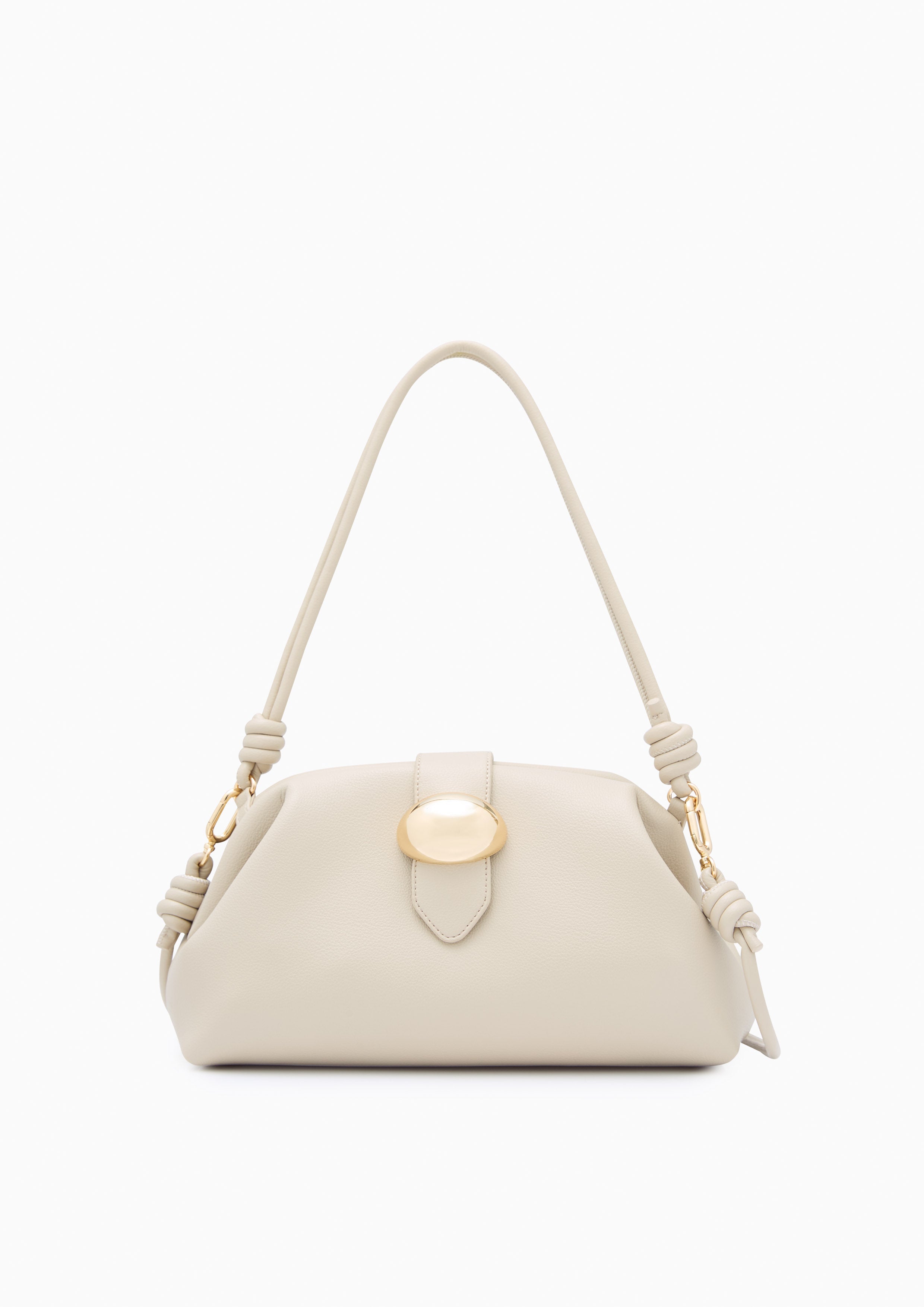 Pillow Crossbody Bag Beige