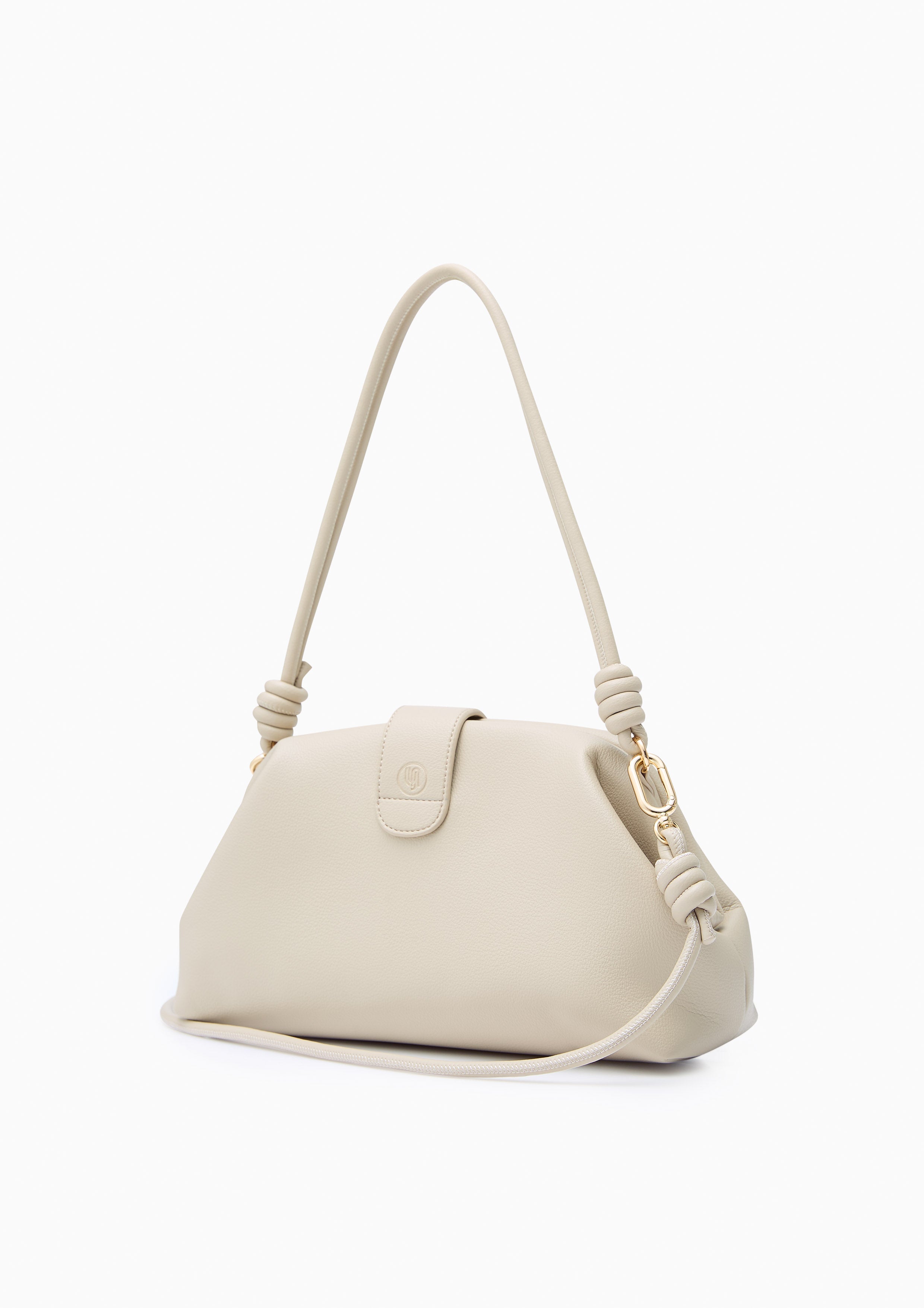 Pillow Crossbody Bag Beige