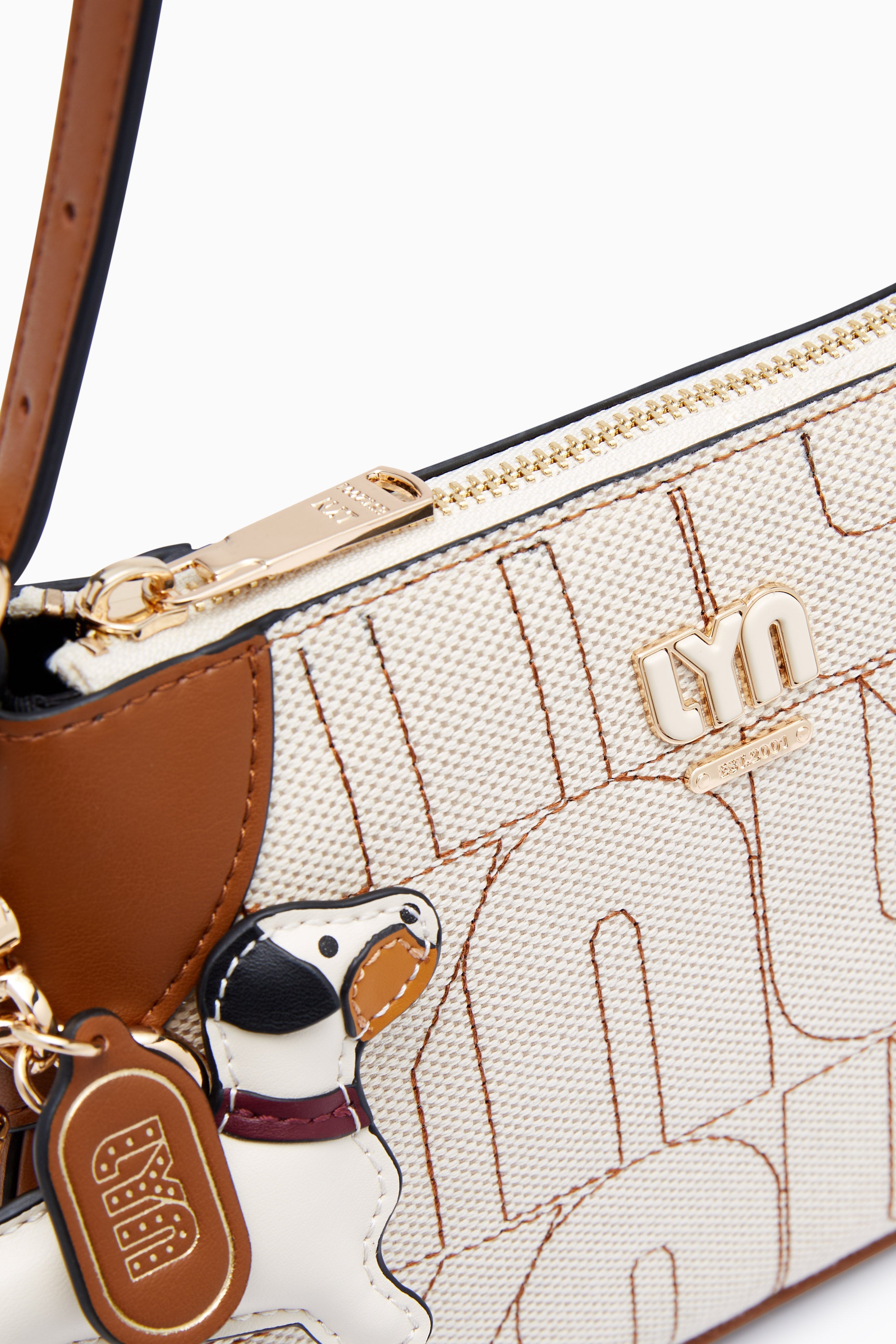 Cadena S Shoulder Bag Brown