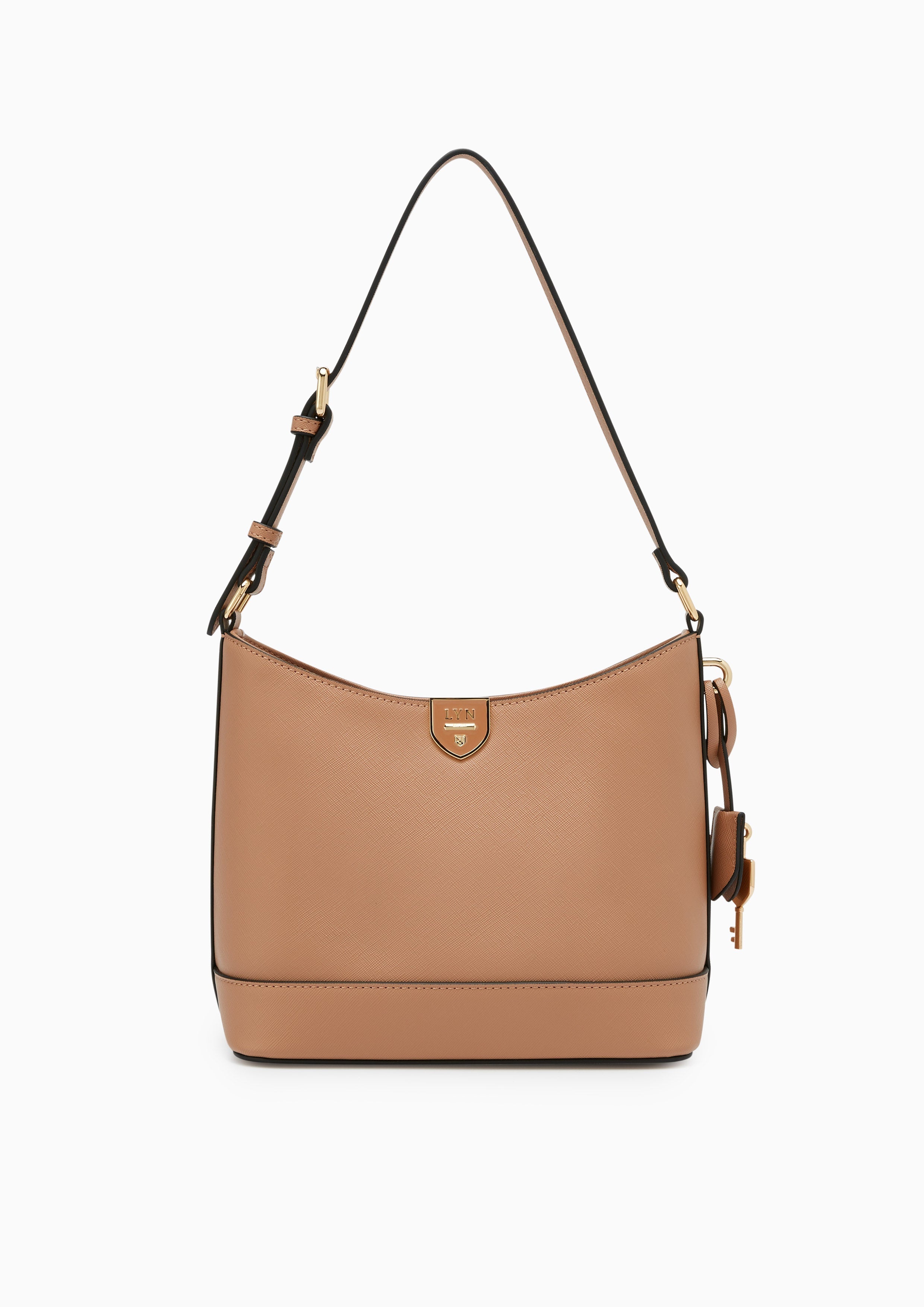 Re-Edit Burton M Bucket Bag Light Brown
