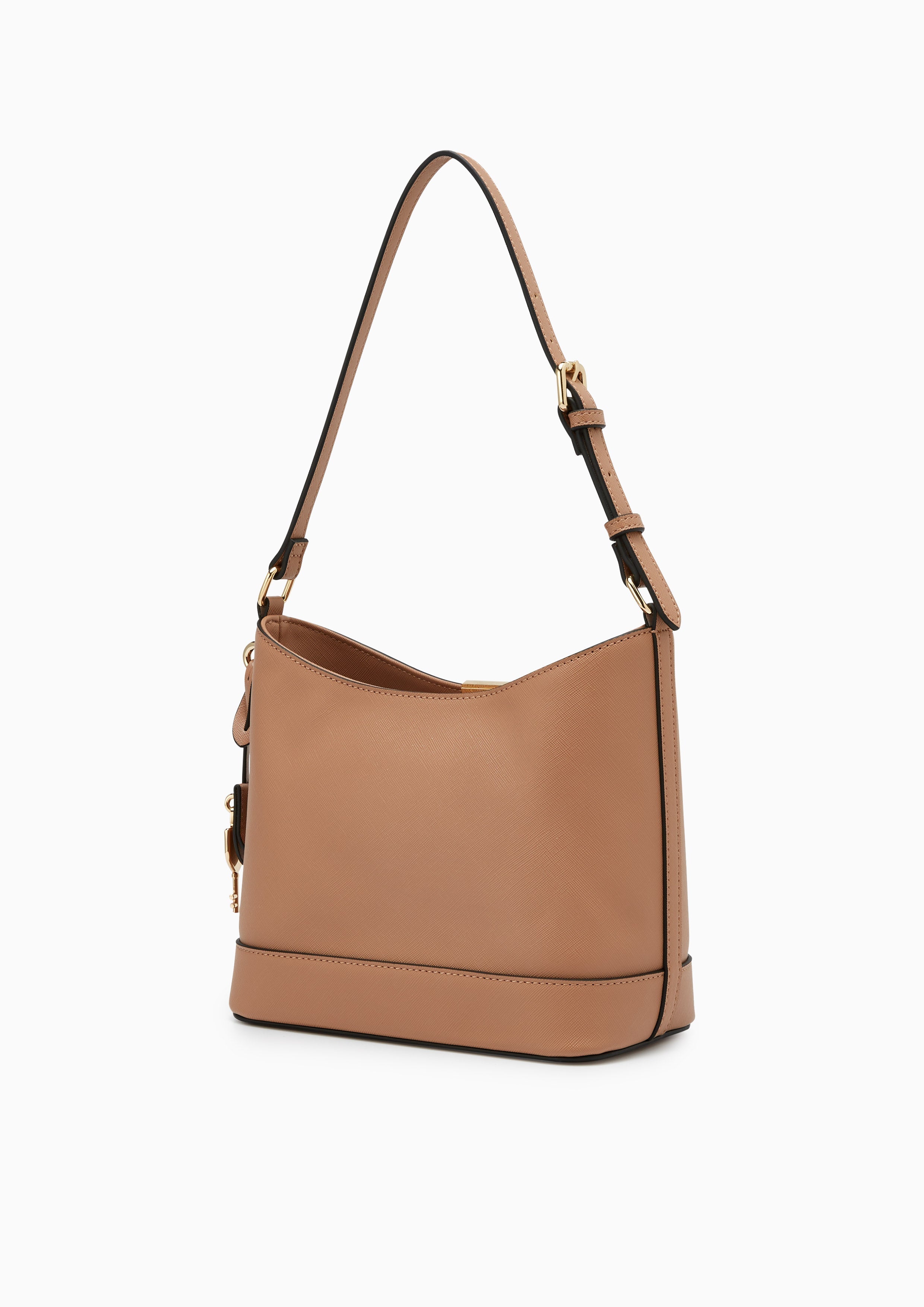 Re-Edit Burton M Bucket Bag Light Brown