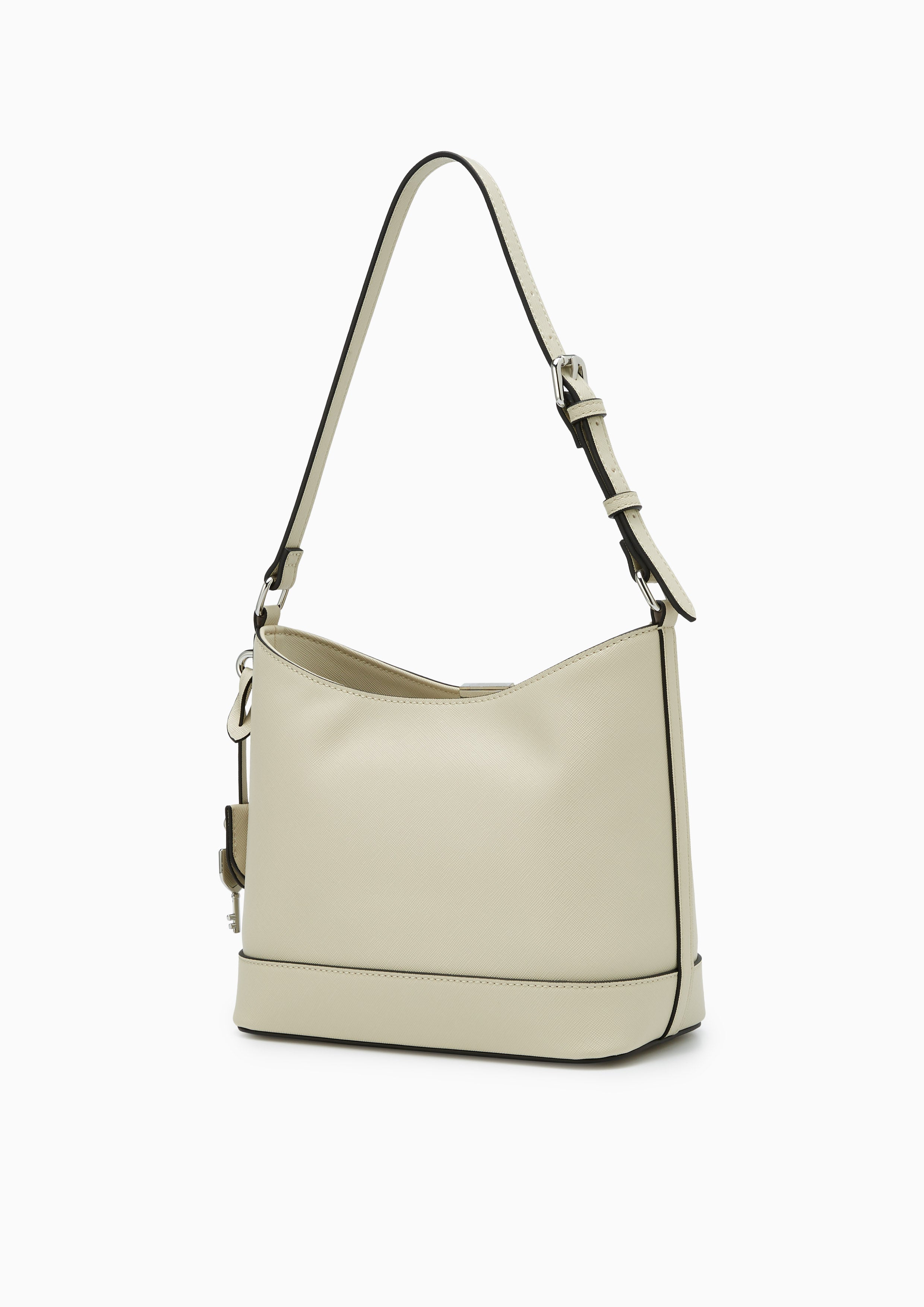 Re-Edit Burton M Bucket Bag Grey