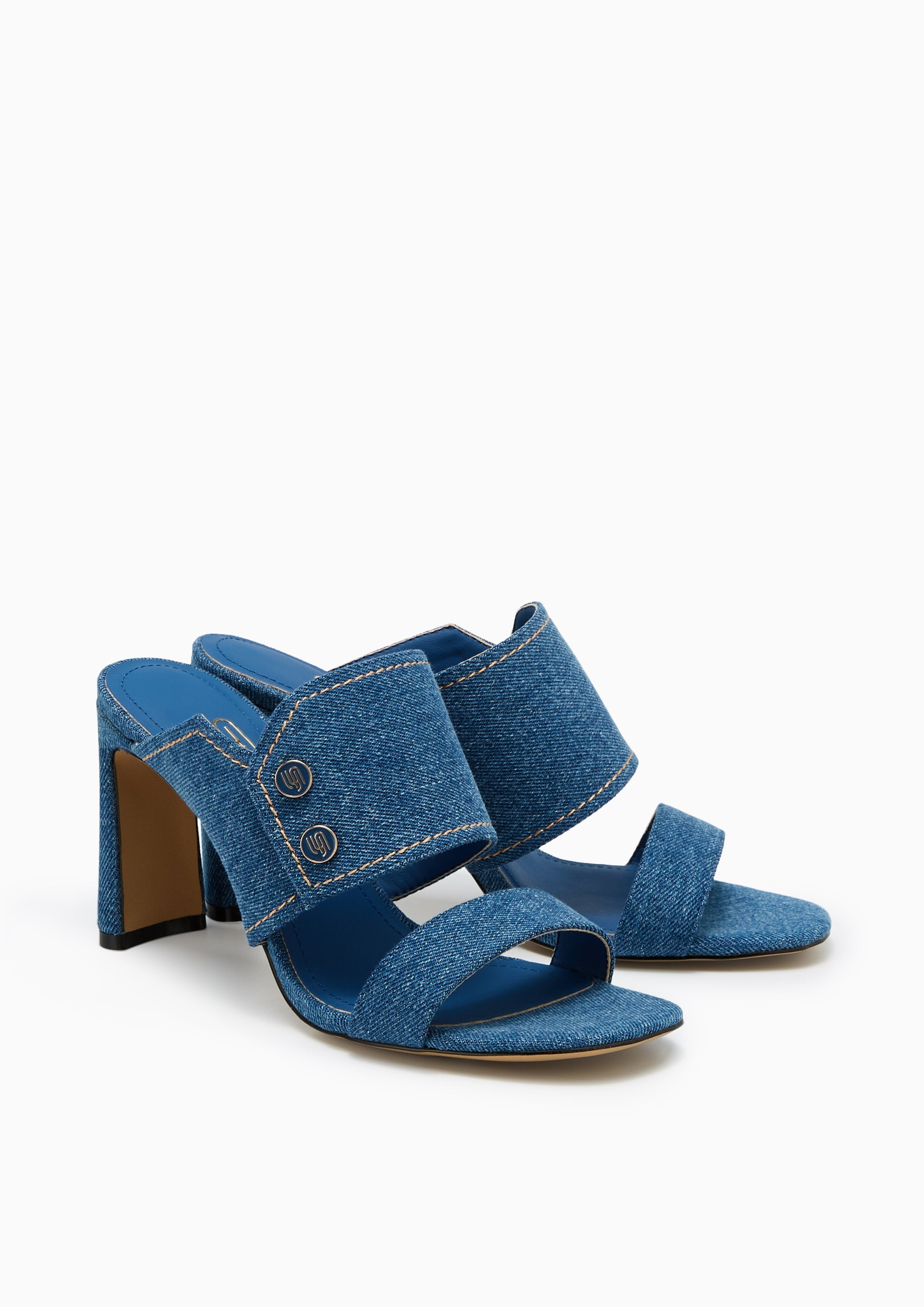 Anta Inf High Heeled Sandals Blue