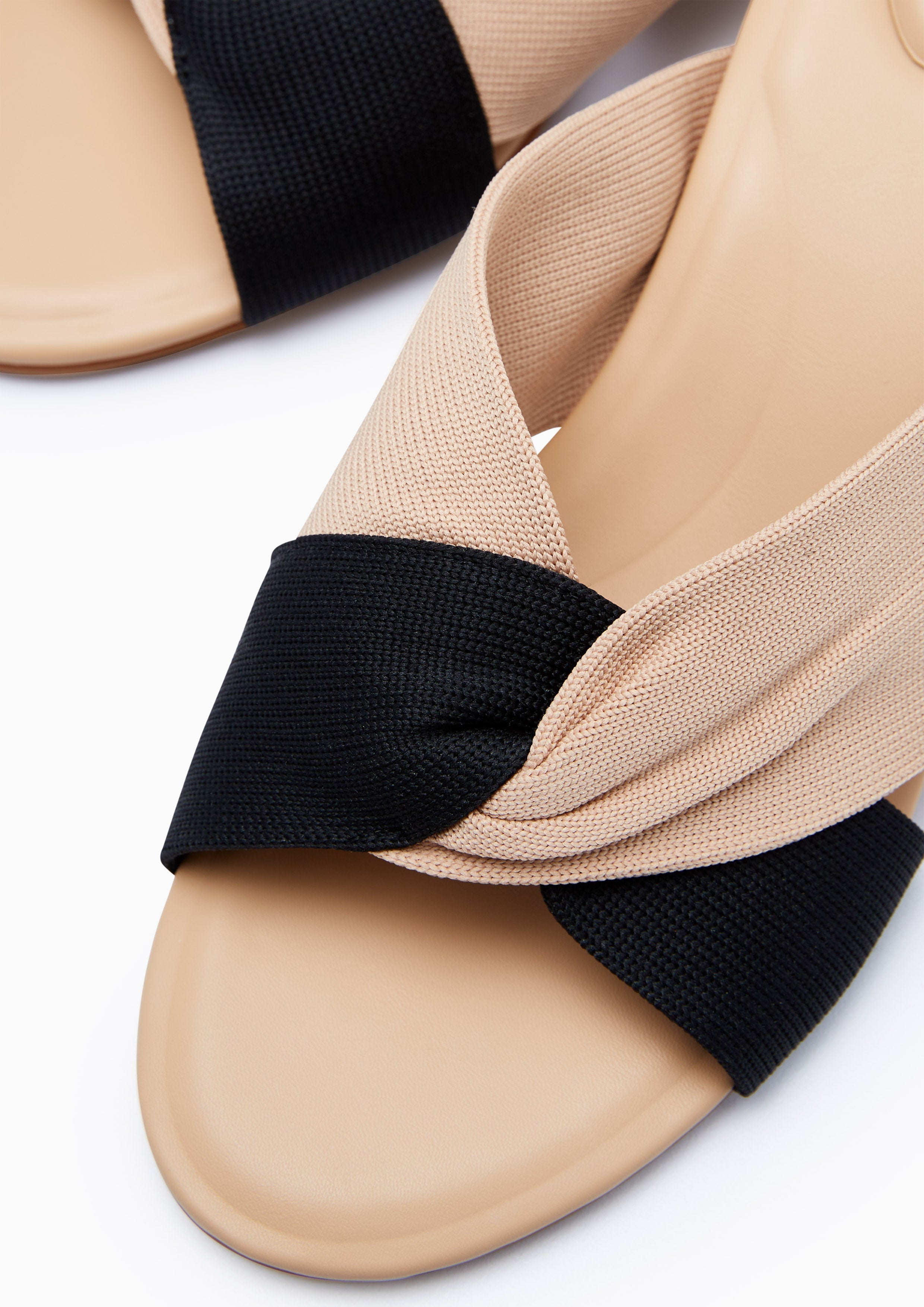 Twist Mid Heels Ivory