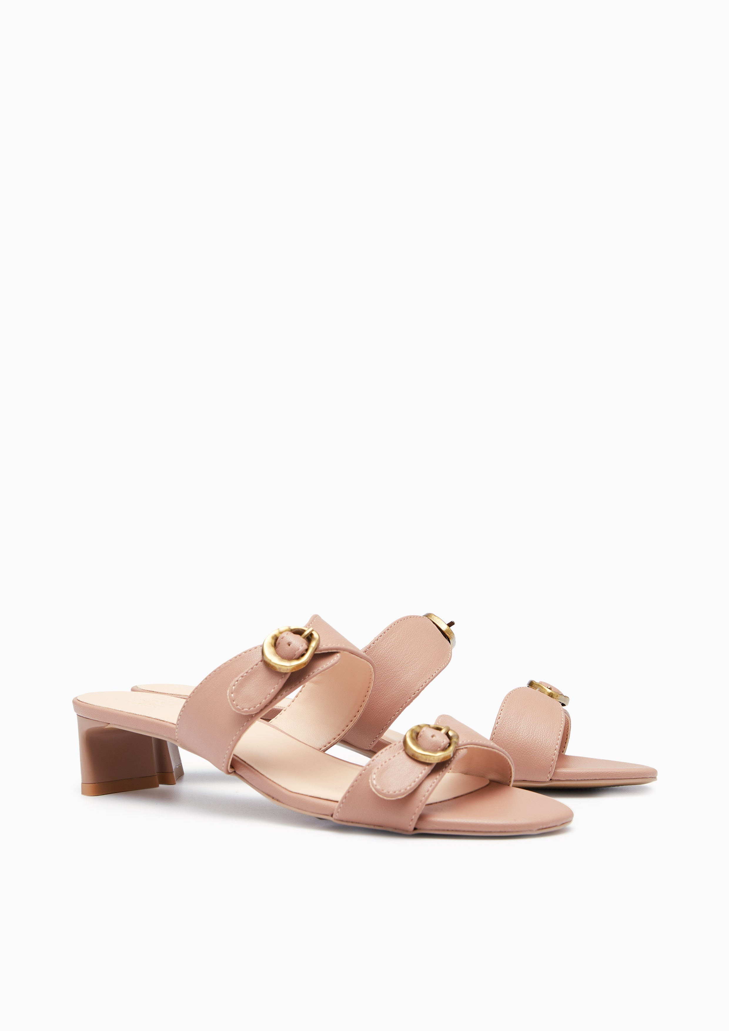 Lyna Heeled Sandals Pink