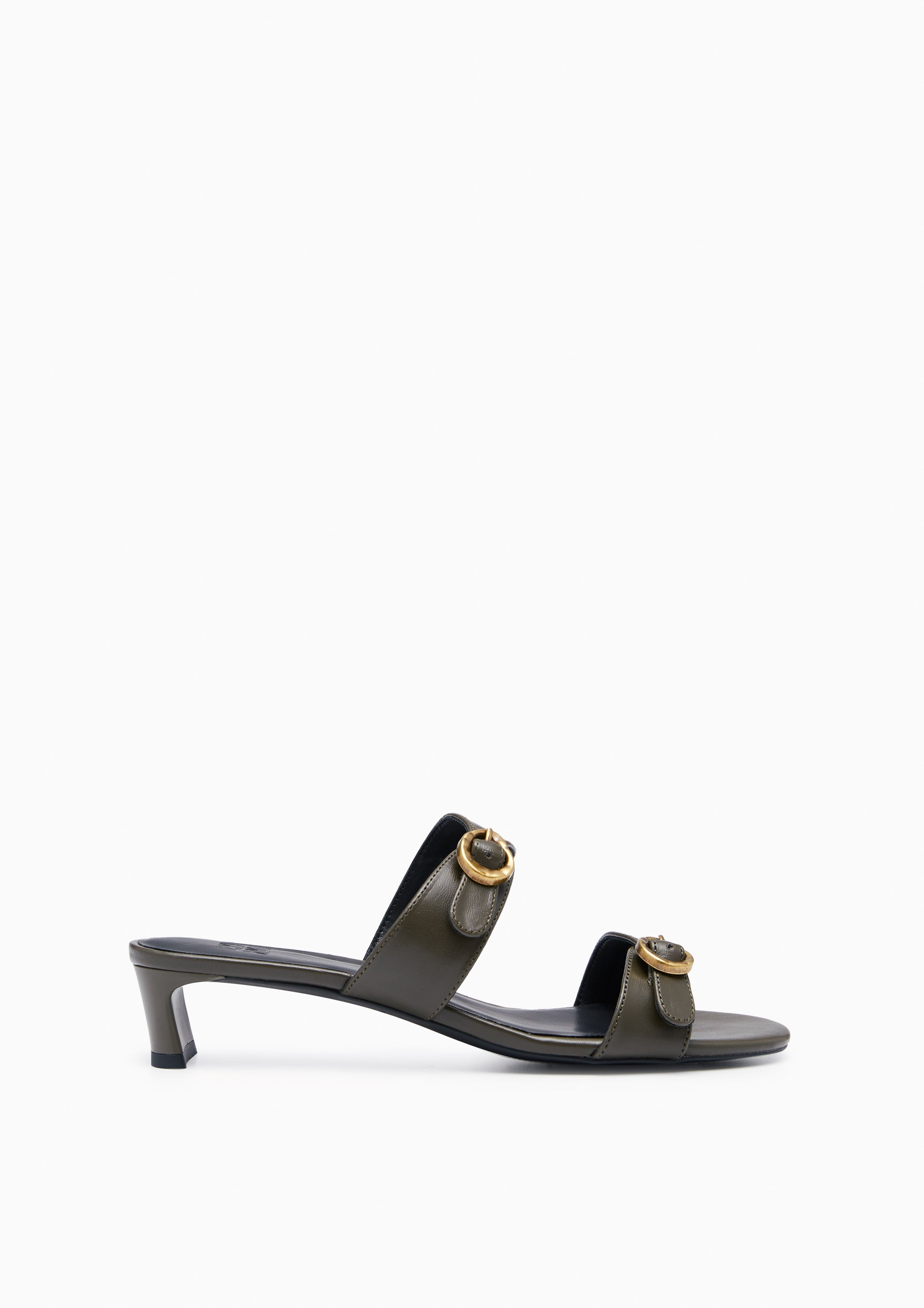 Lyna Heeled Sandals Green