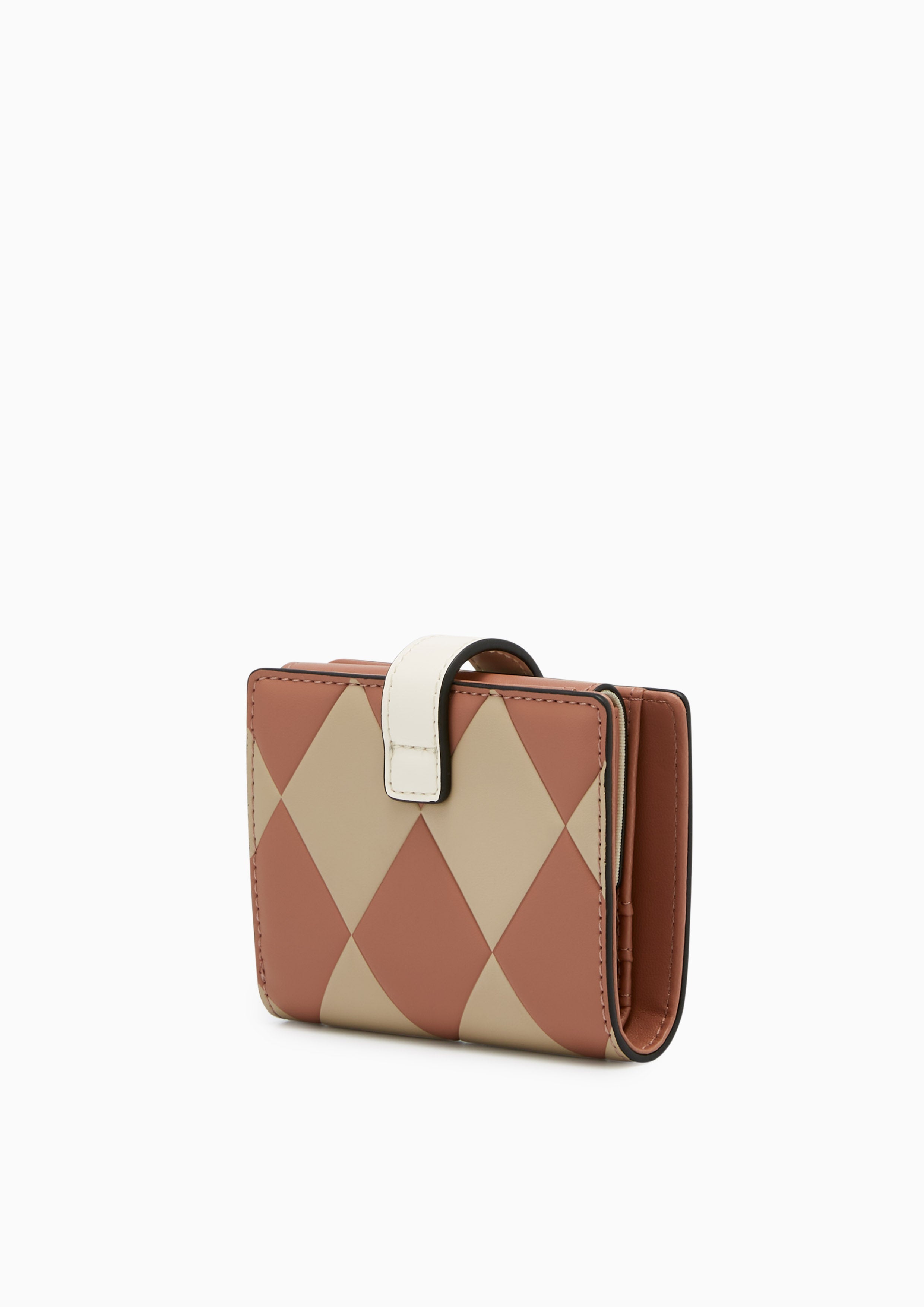 Re-Edit Wonder Bi-Fold Wallet Beige