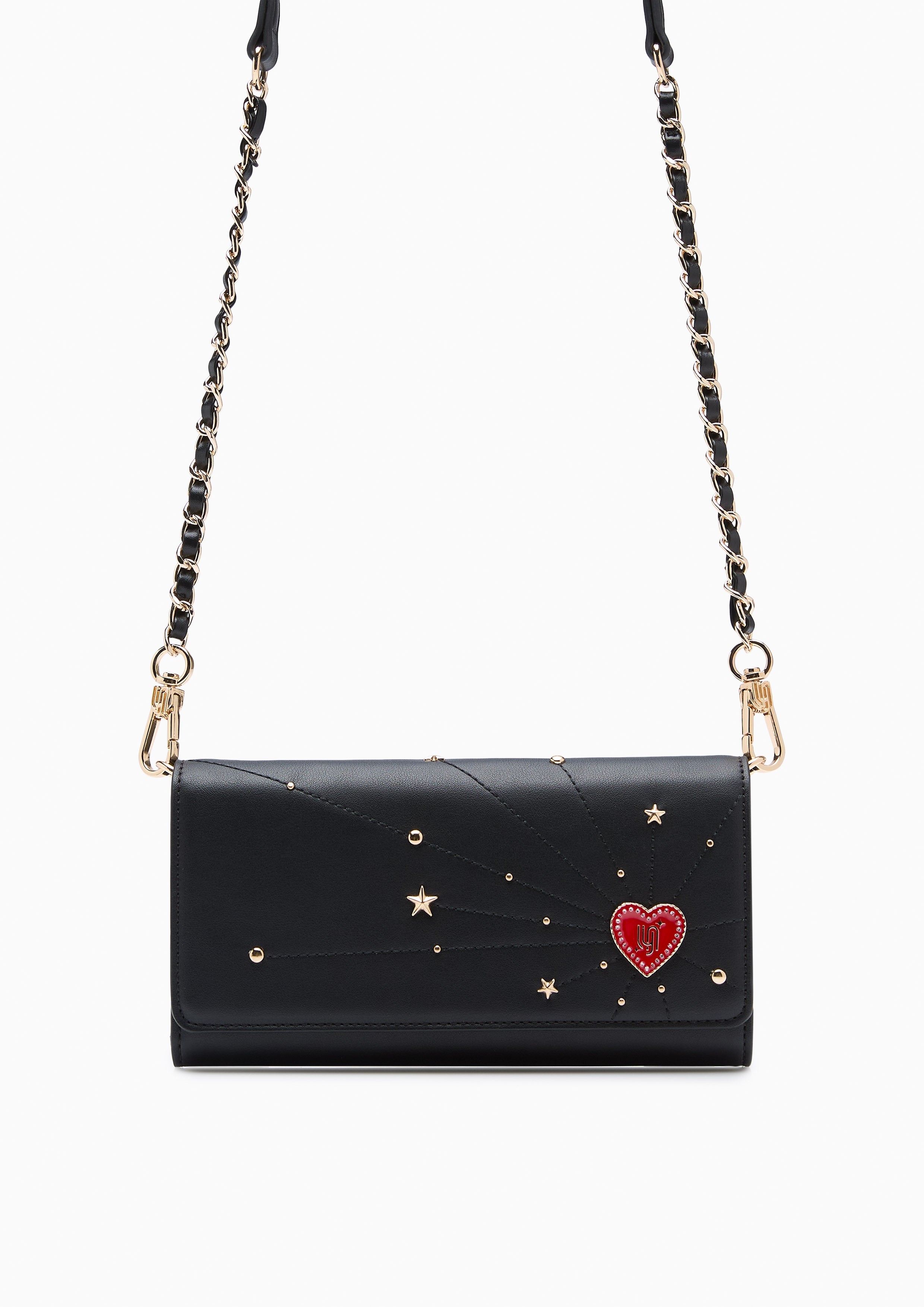 Cosmic Love Infinite Long Wallet On Black