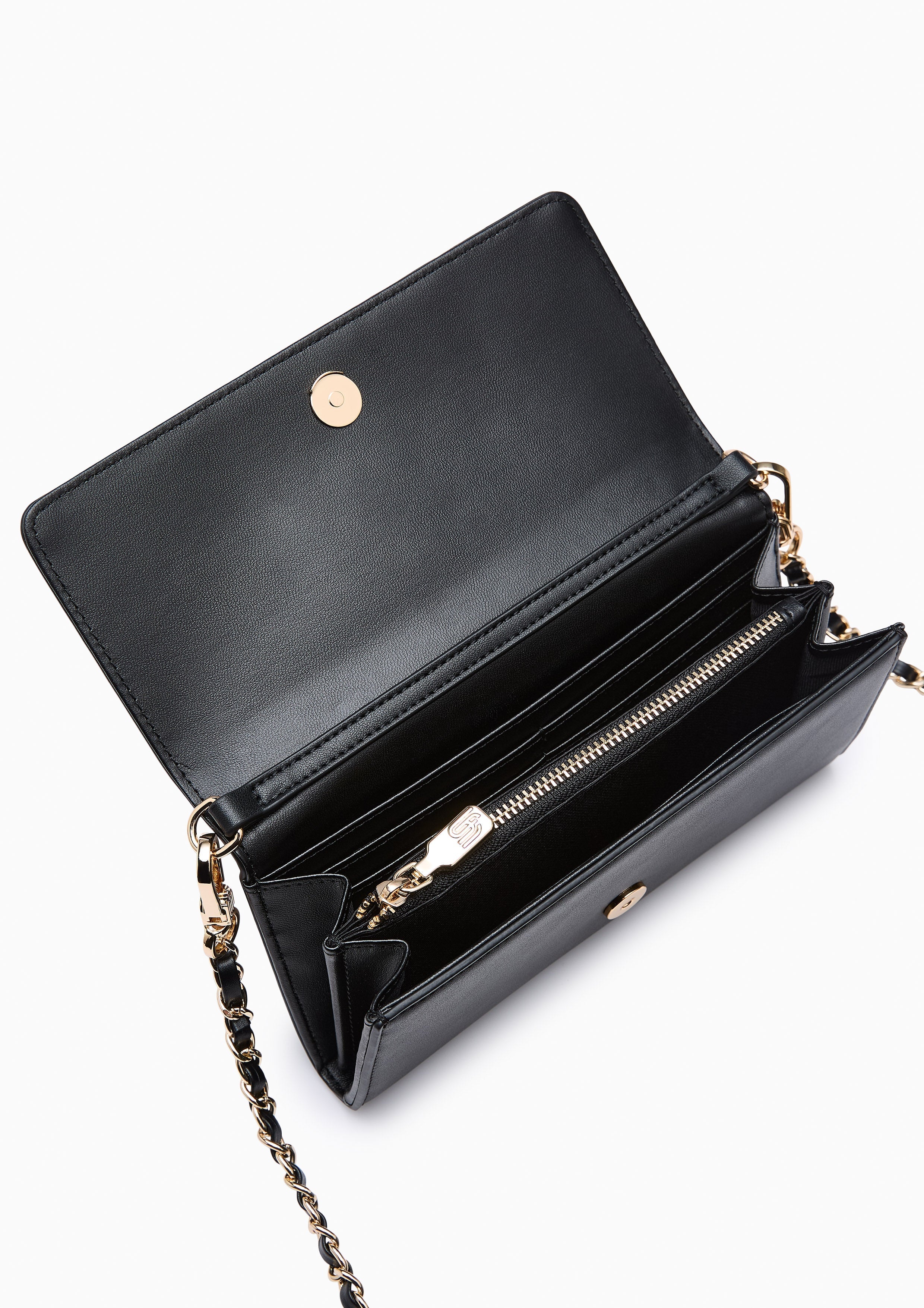 Cosmic Love Infinite Long Wallet On Black