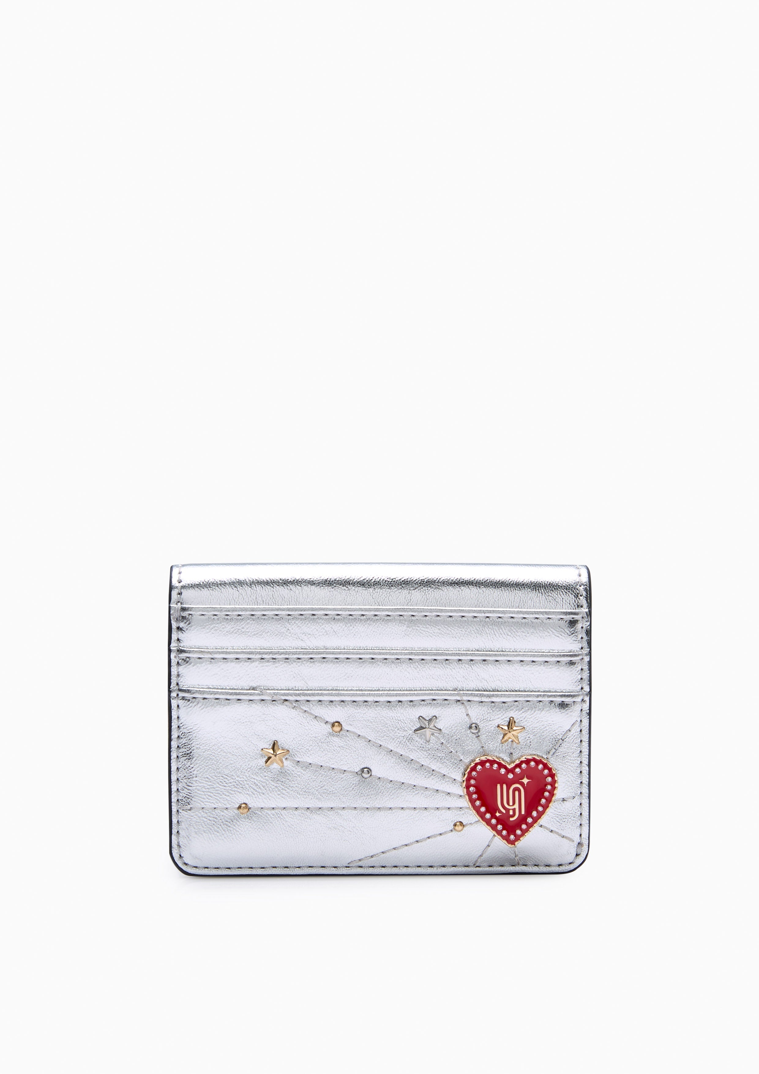 Cosmic Love Infinite Card Holder Silver