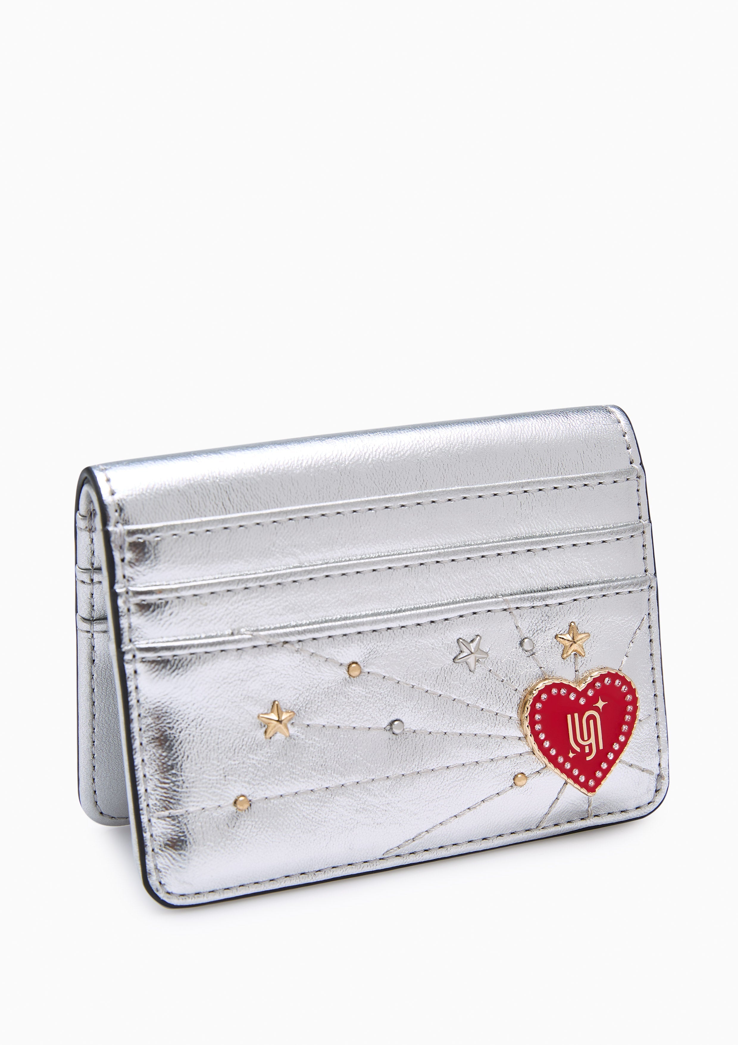 Cosmic Love Infinite Card Holder Silver