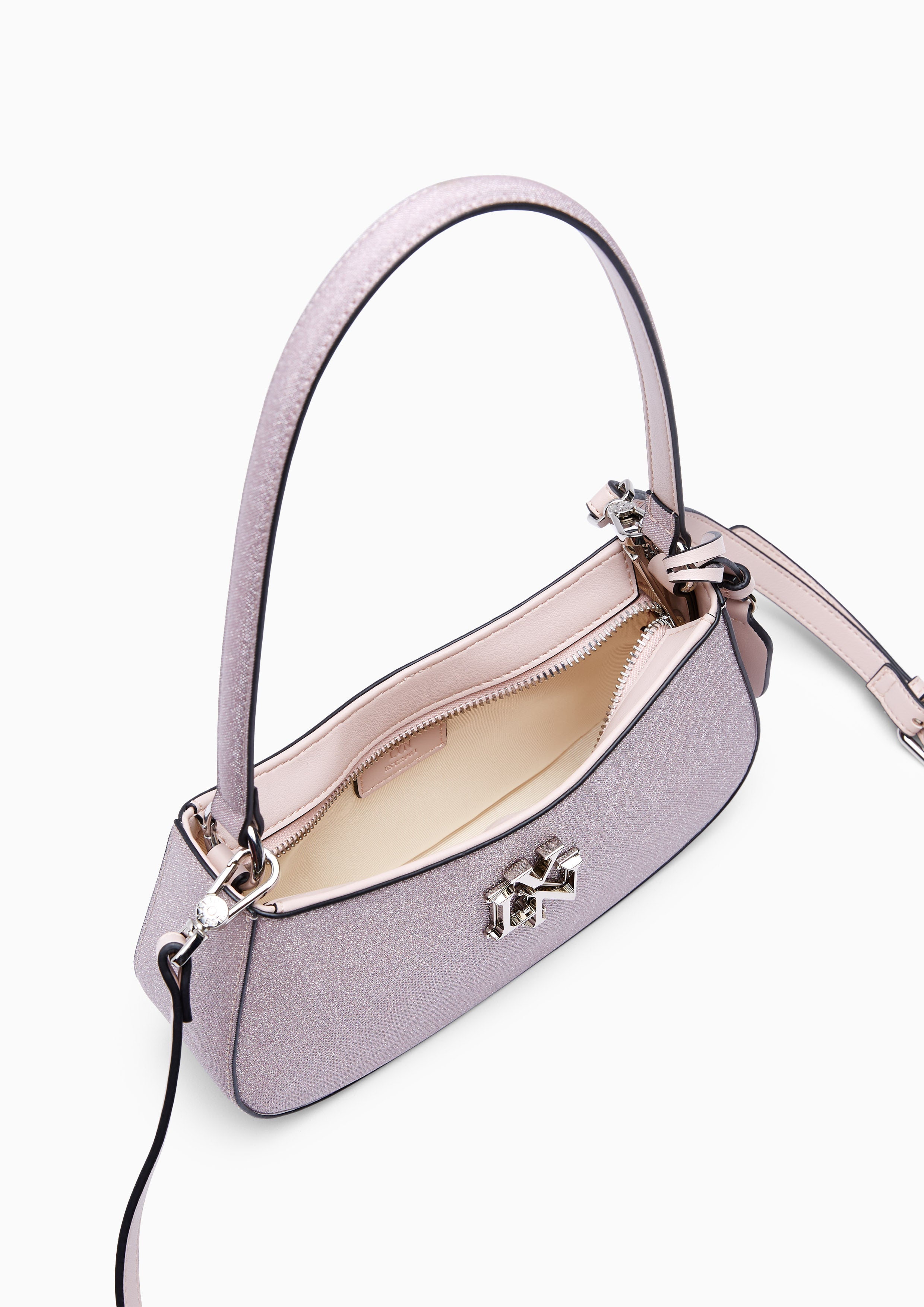 New Gastonia Rita Glitter Shoulder Bag Pink