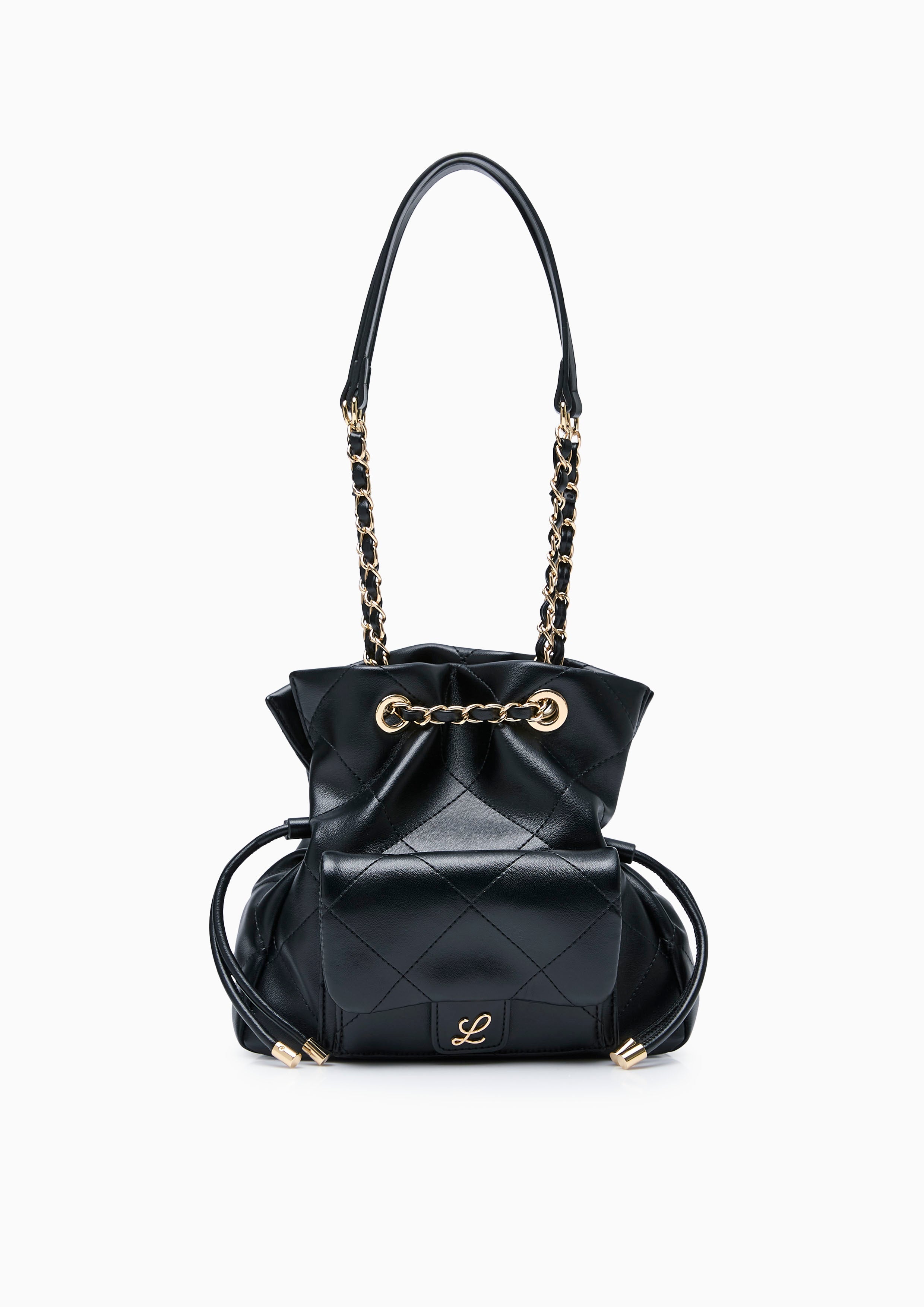 Destiny Ii Drawstring Crossbody Bag Black