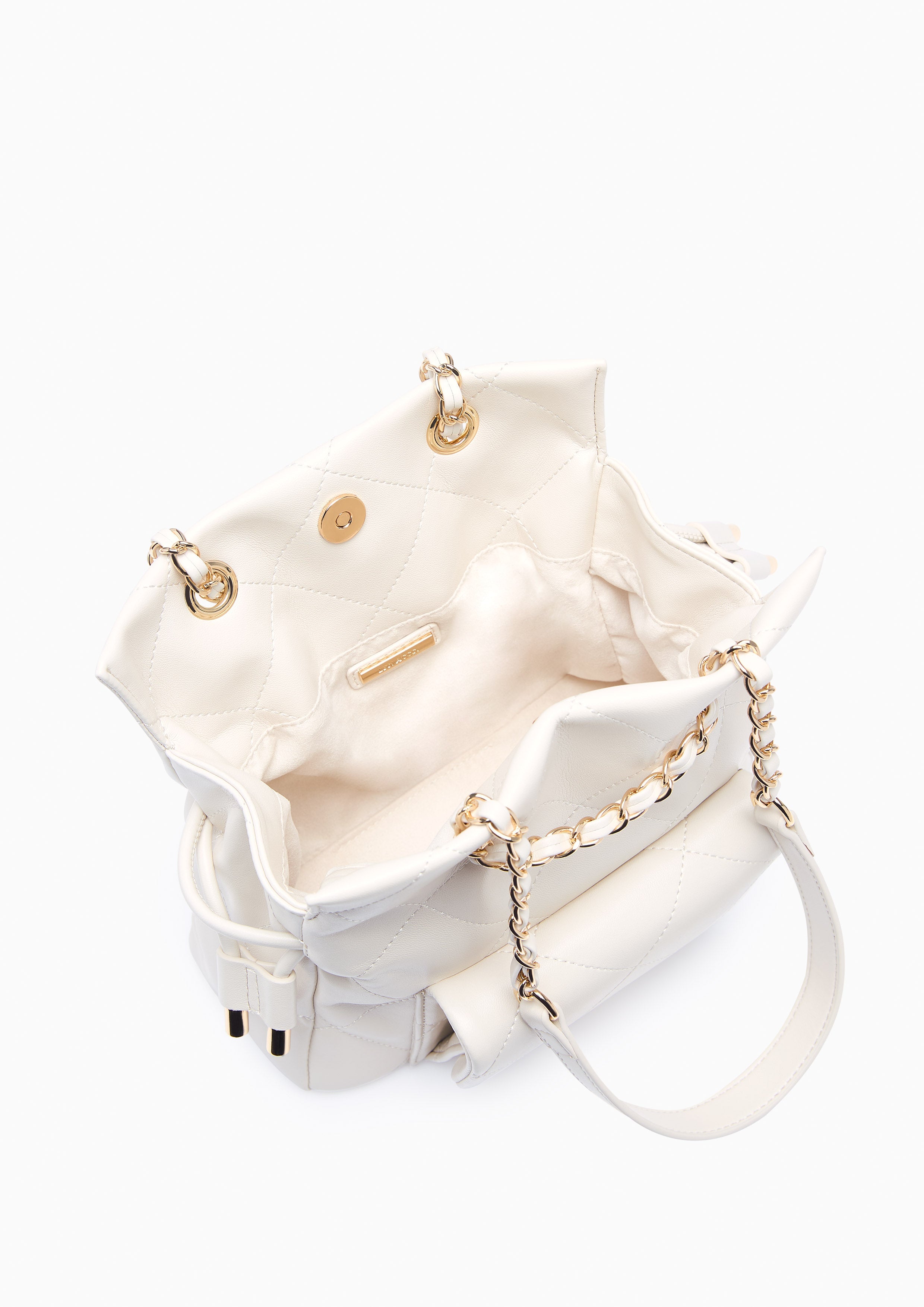Destiny Ii Drawstring Crossbody Bag Ivory