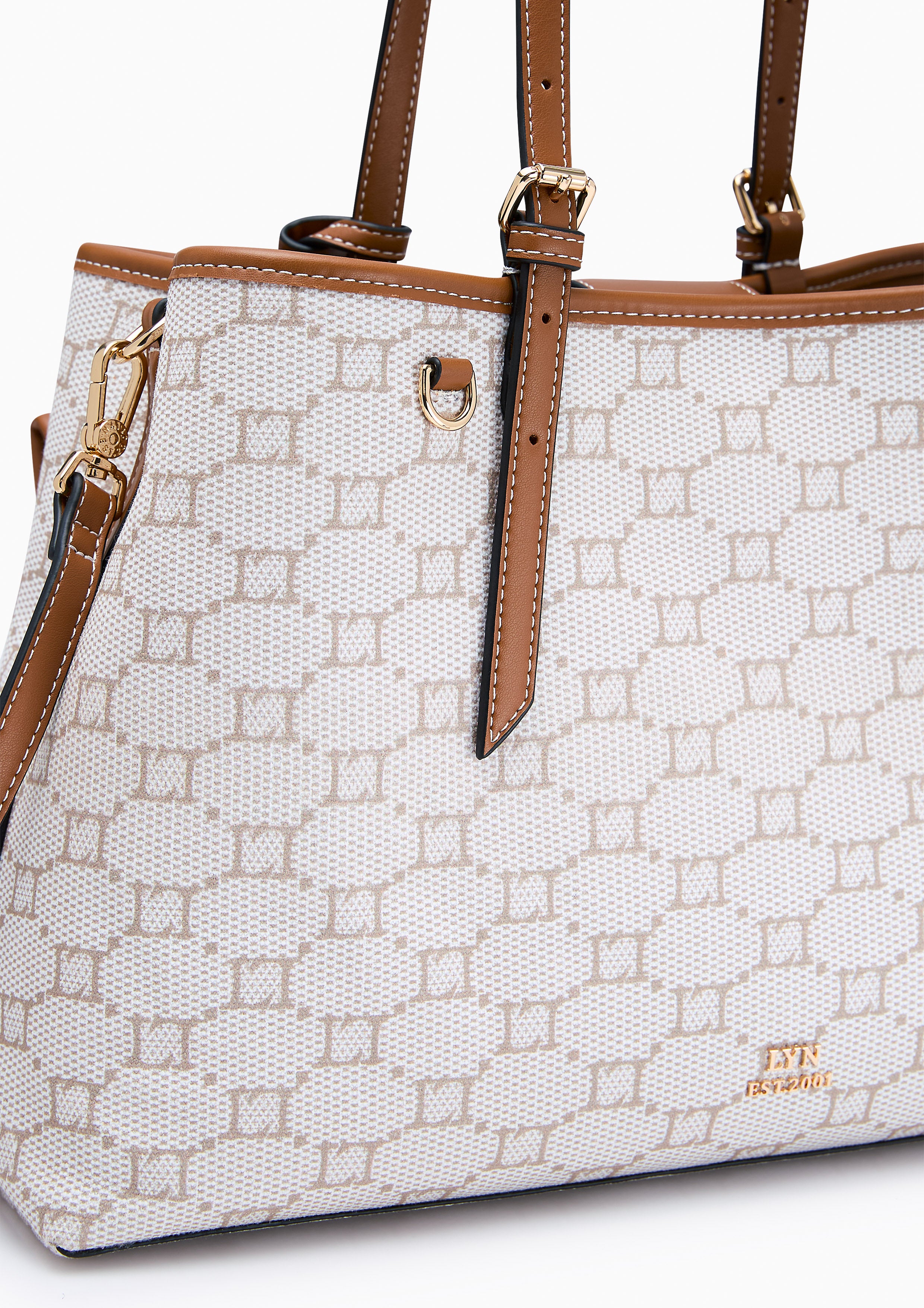 Serif XL Tote Bag Tan