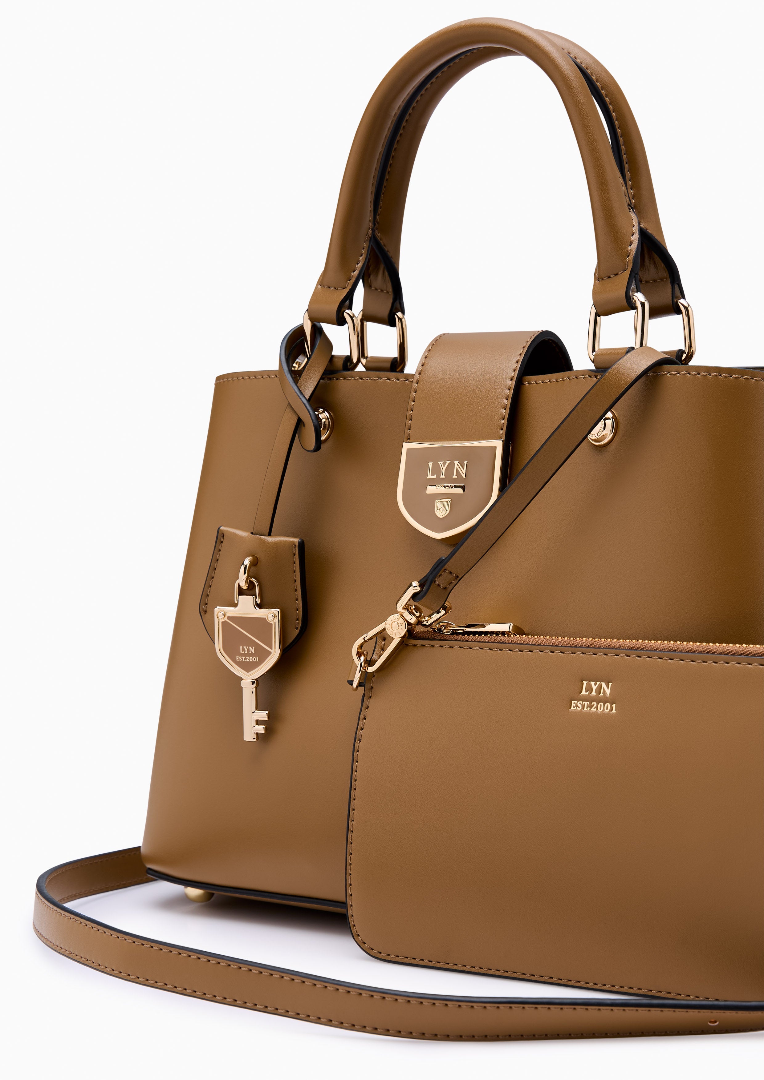 Re-Edit Athen M Tote Bag Brown
