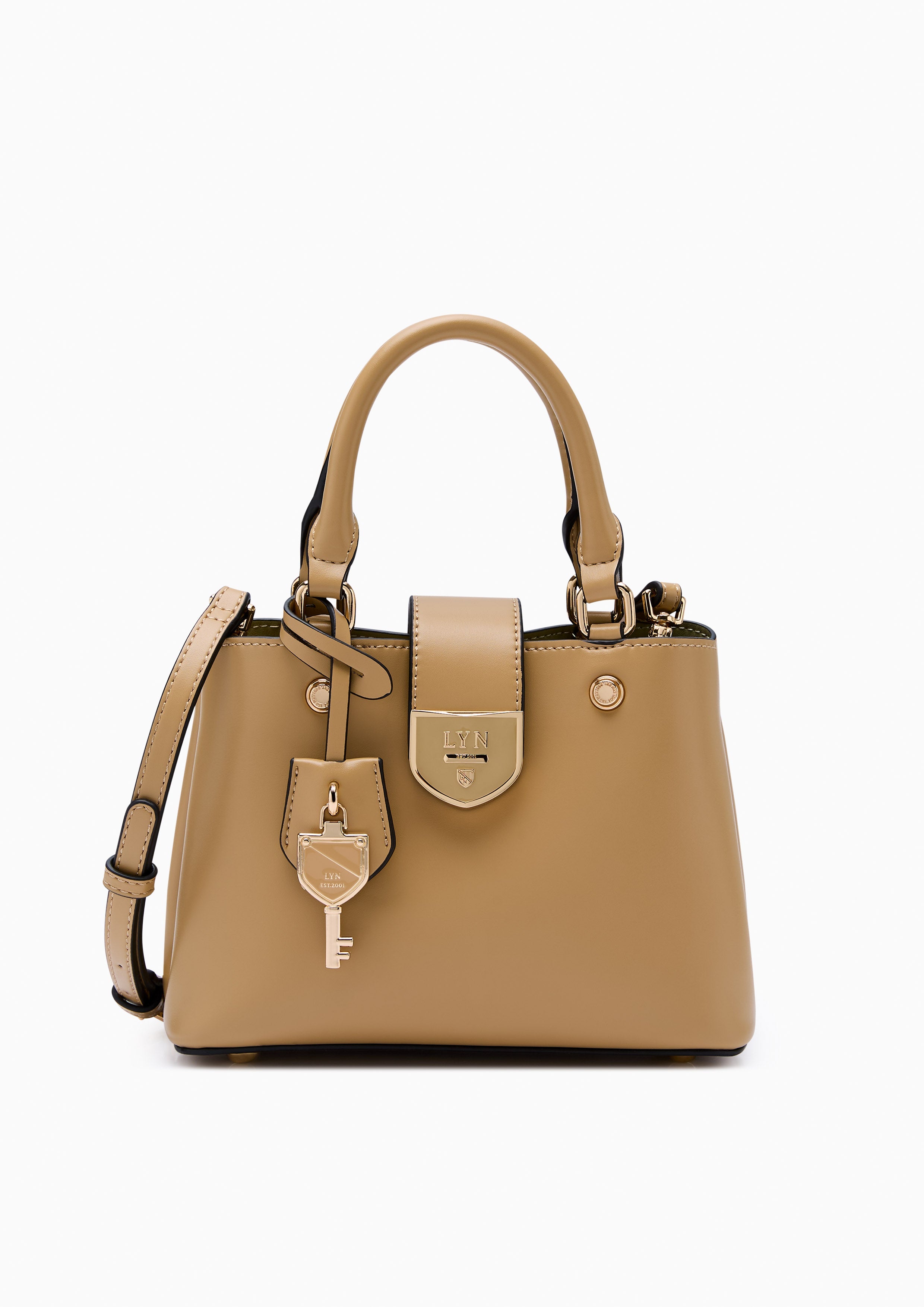Re-Edit New Athena S Tote Light Brown
