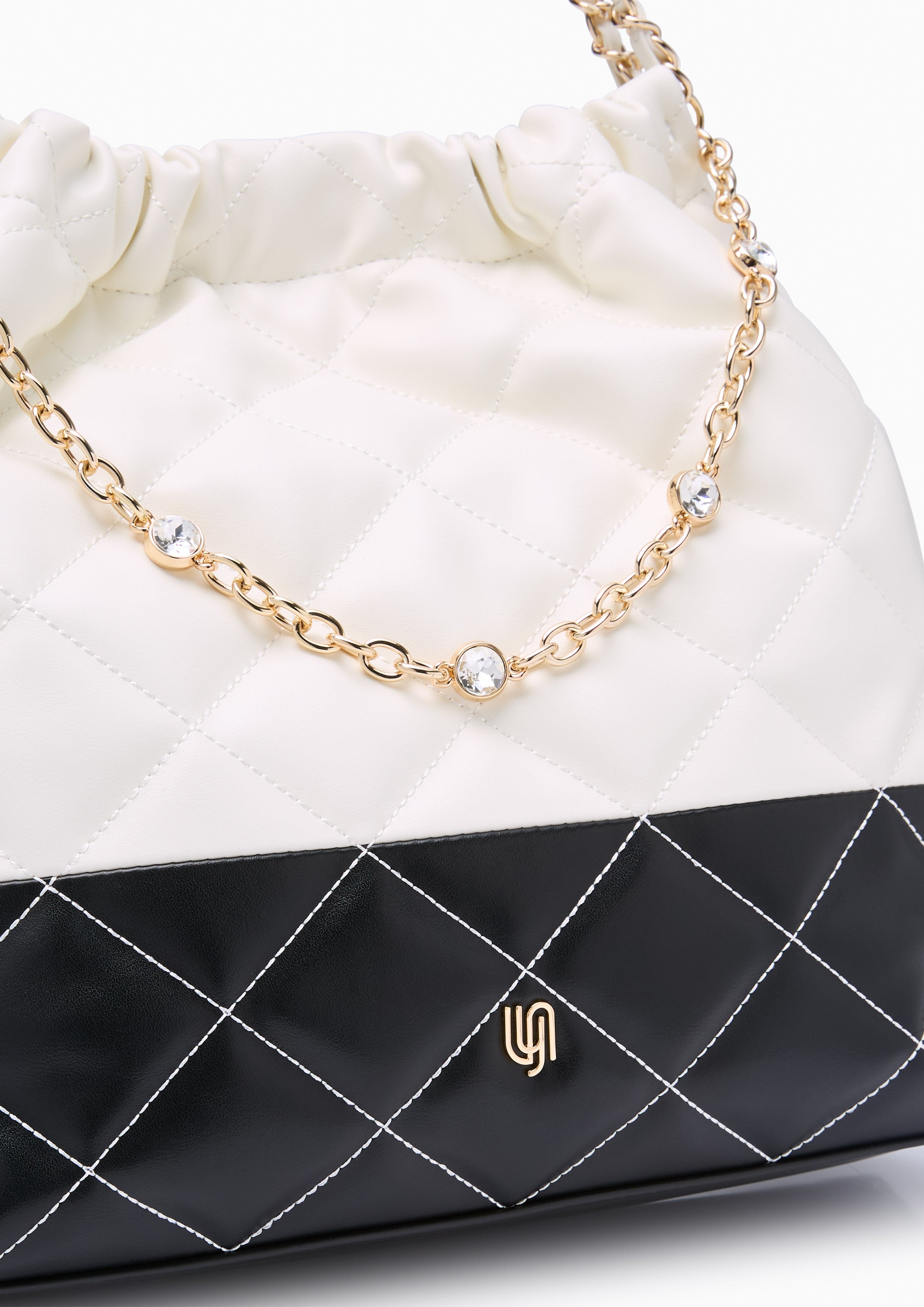 Monet Party Ii Infinite L Shoulder Bag White