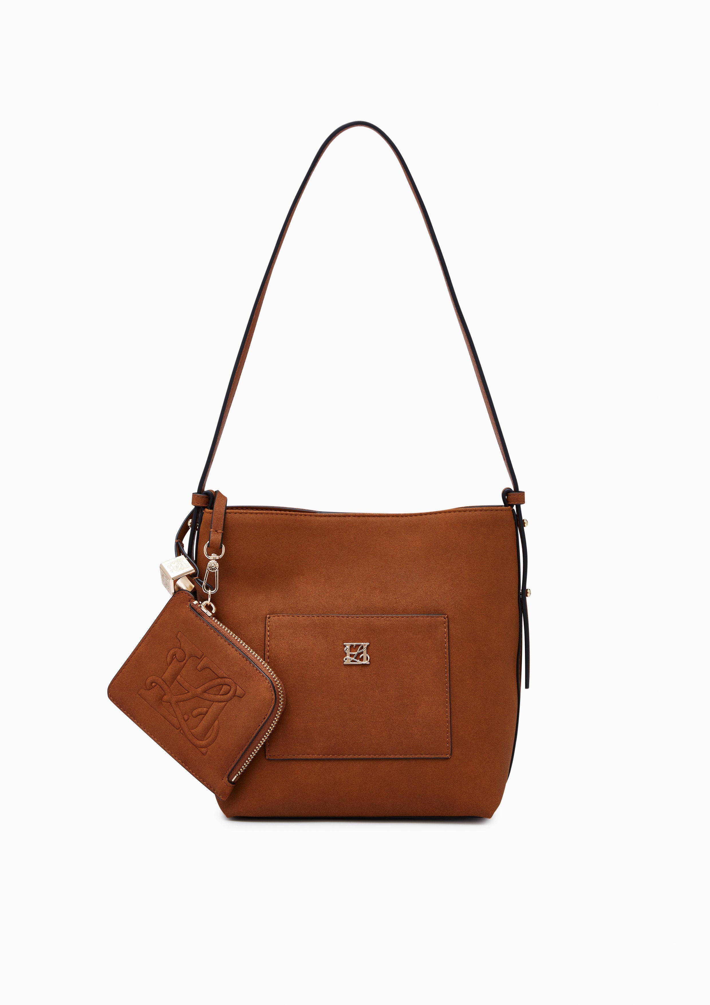 Pilar S Bucket Bag Brown