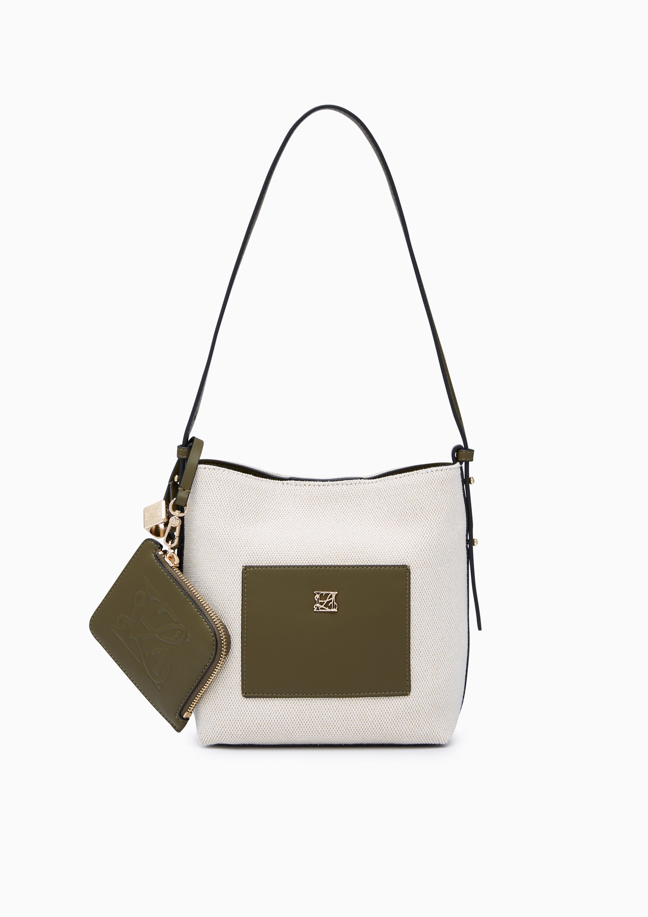 Pilar S Bucket Bag Beige