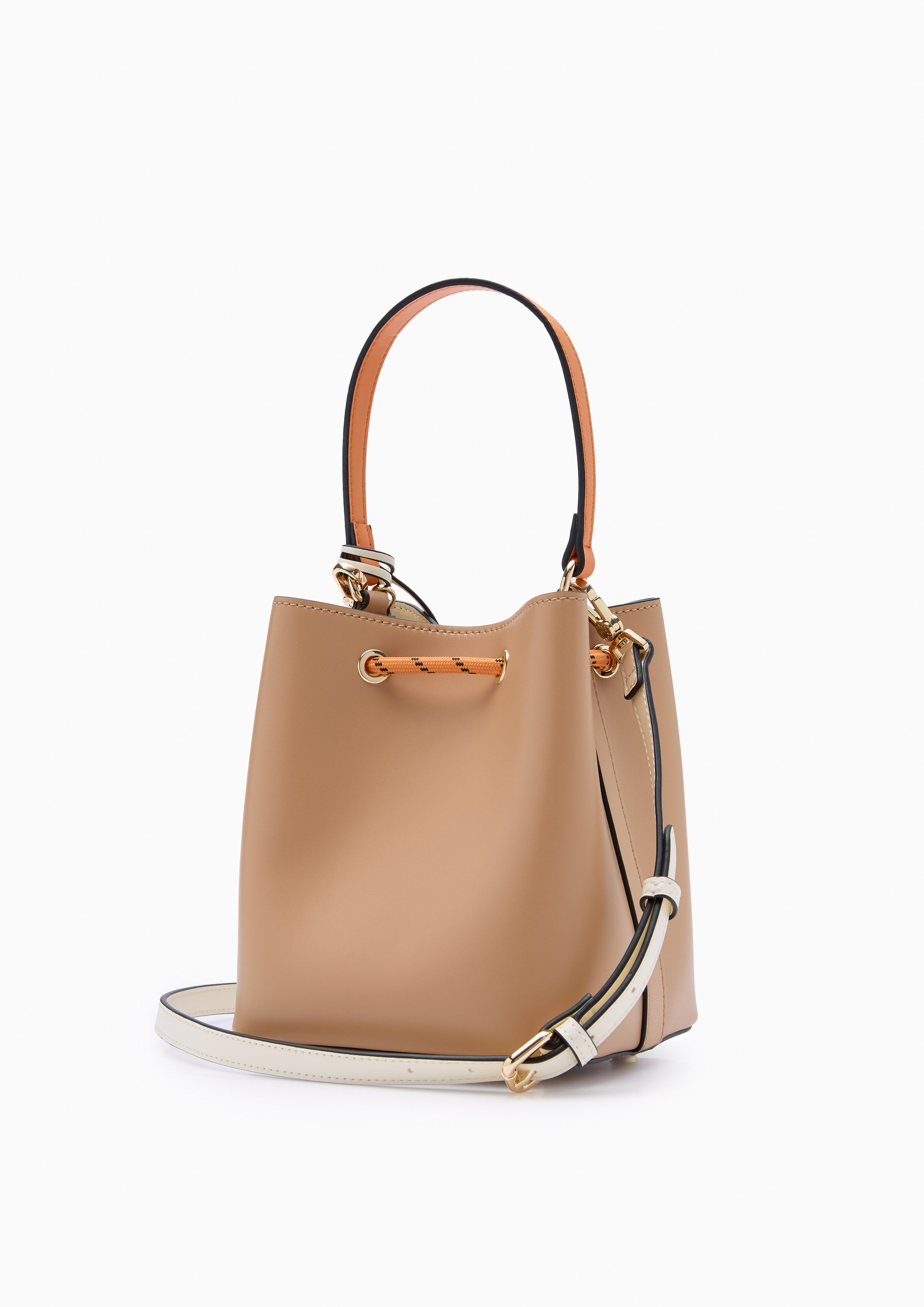 Re-Edit Explore Carina S Bucket Bag Beige