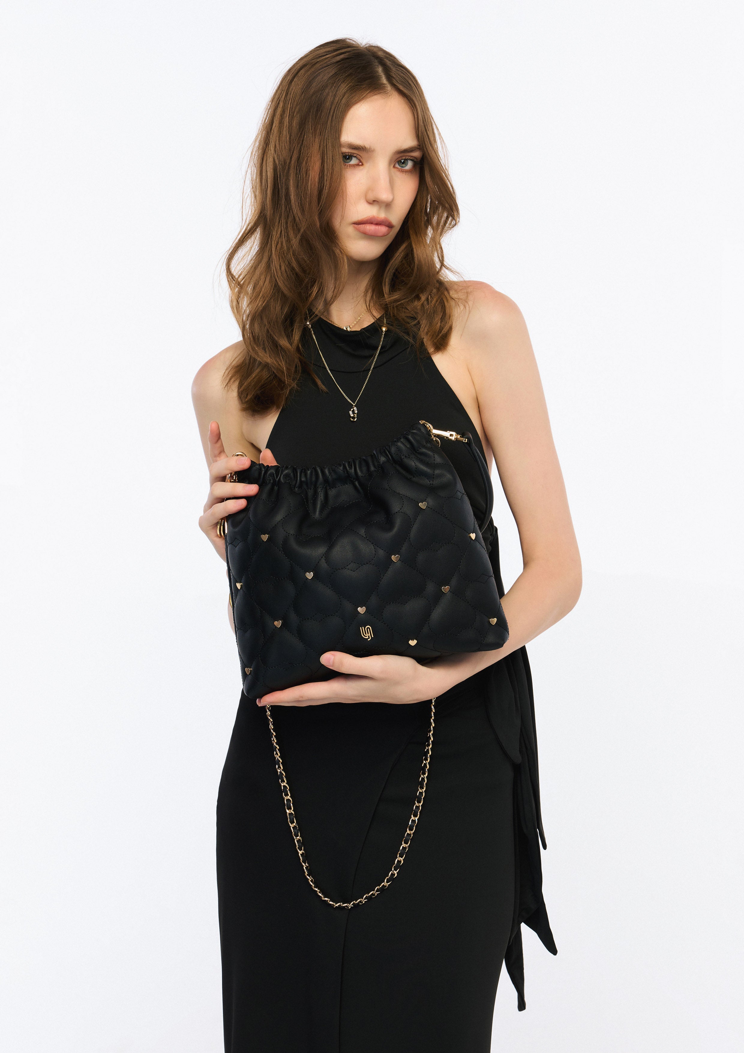 Monet Cher Infinite Shoulder Bag Black