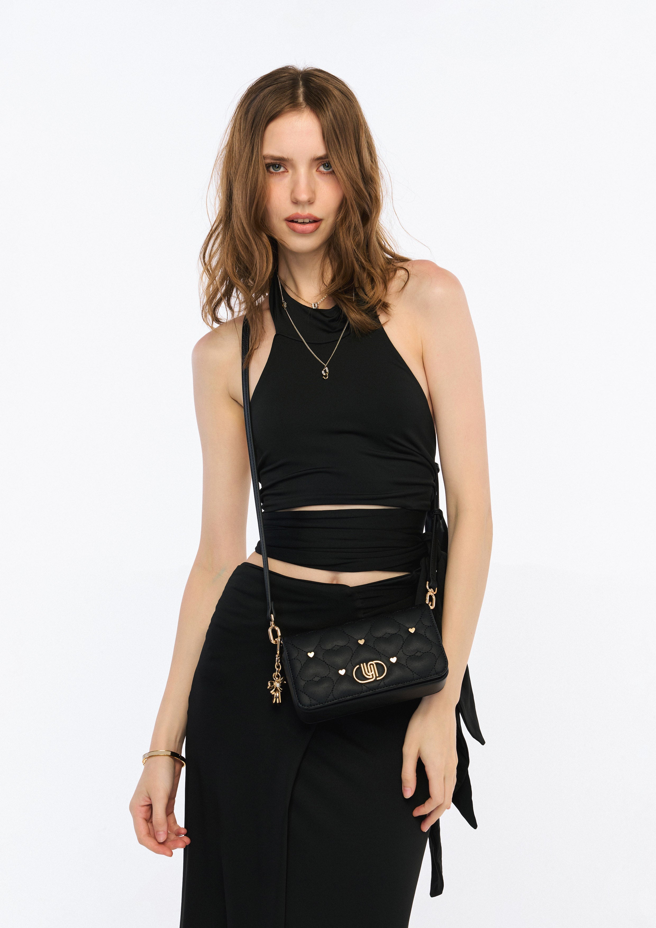 Monet Cher Infinite Crossbody Bag Black