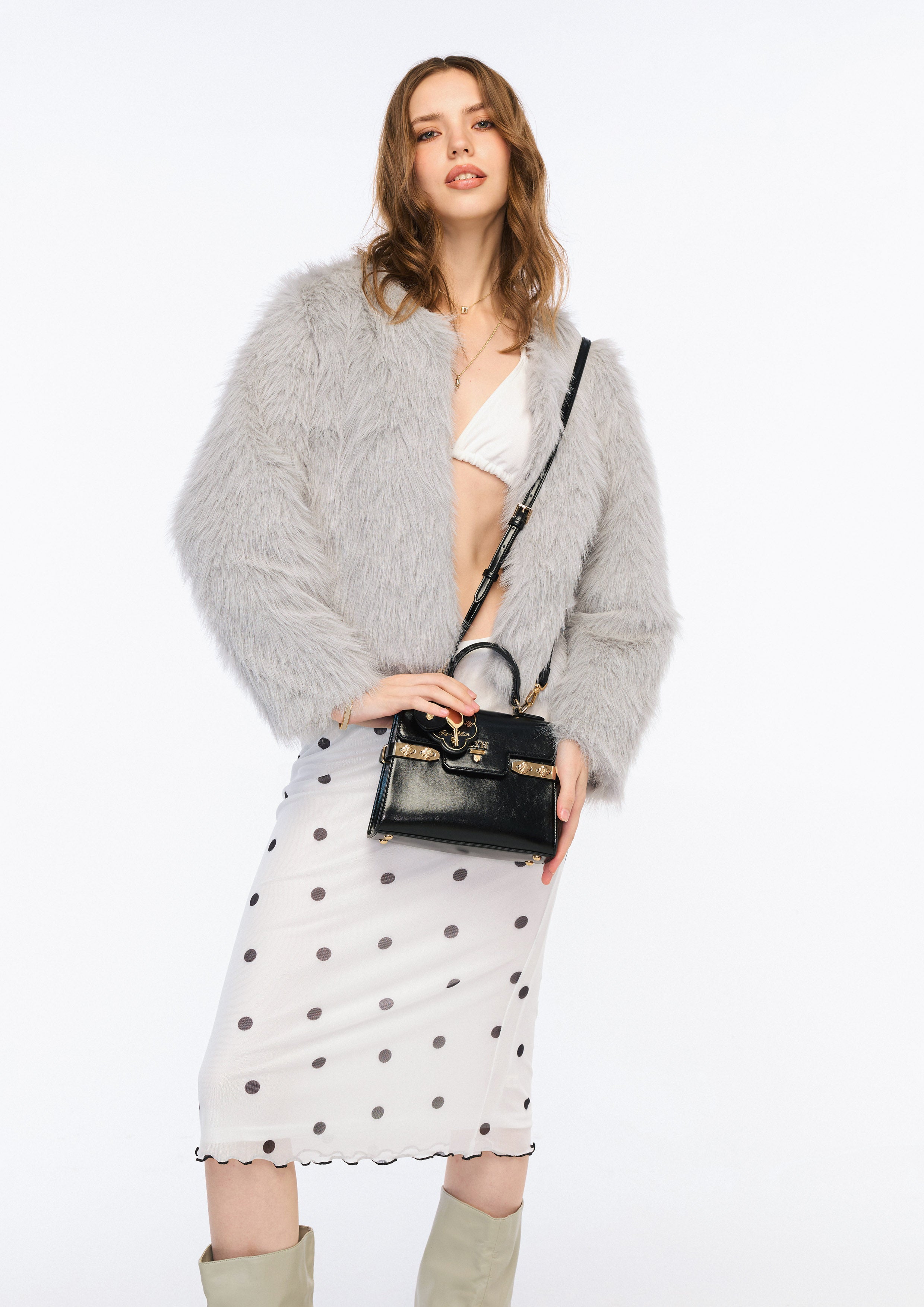 Re-Edit Bliss S Top Handle Bag Black