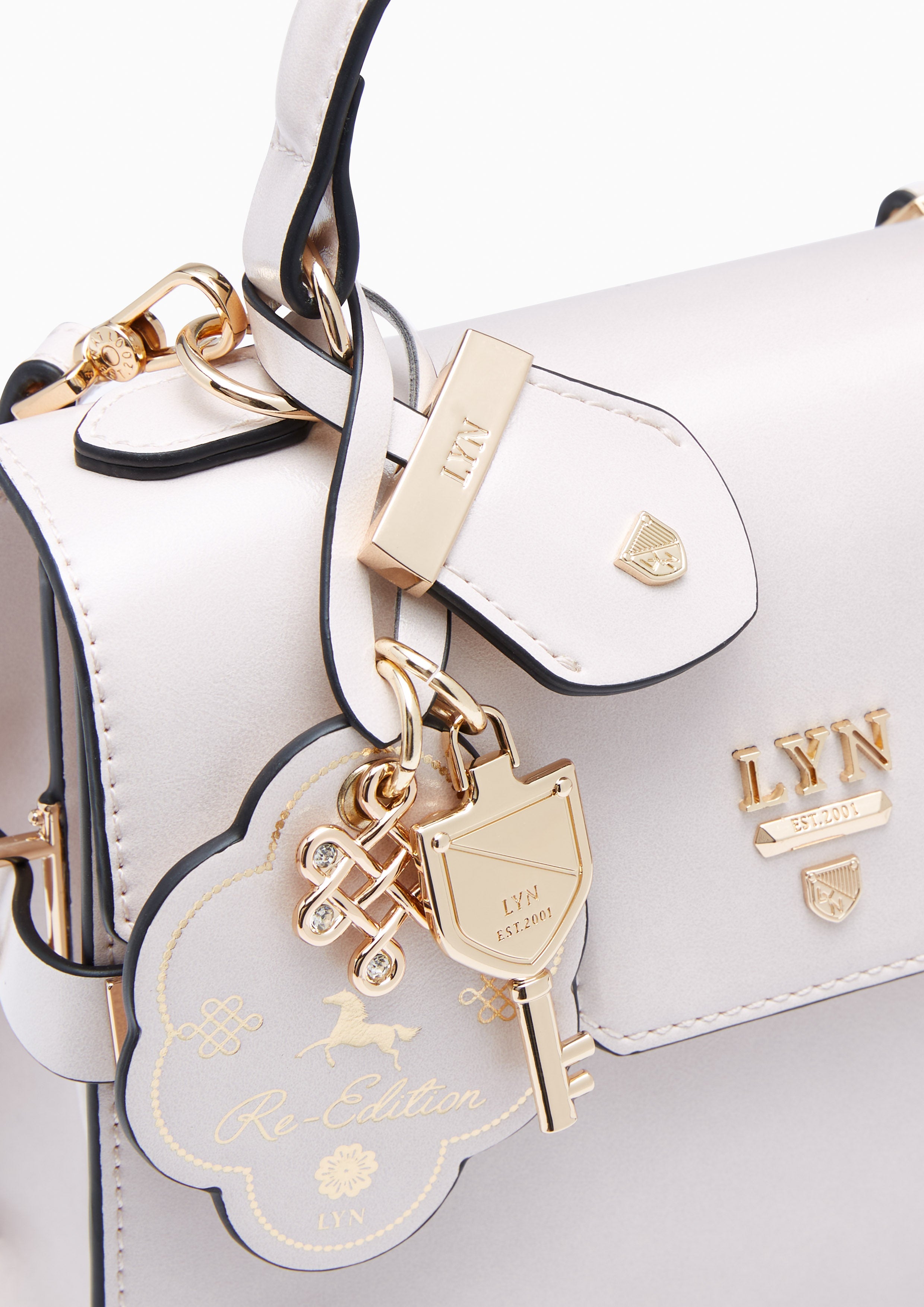 Re-Edit Bliss S Top Handle Bag Ivory