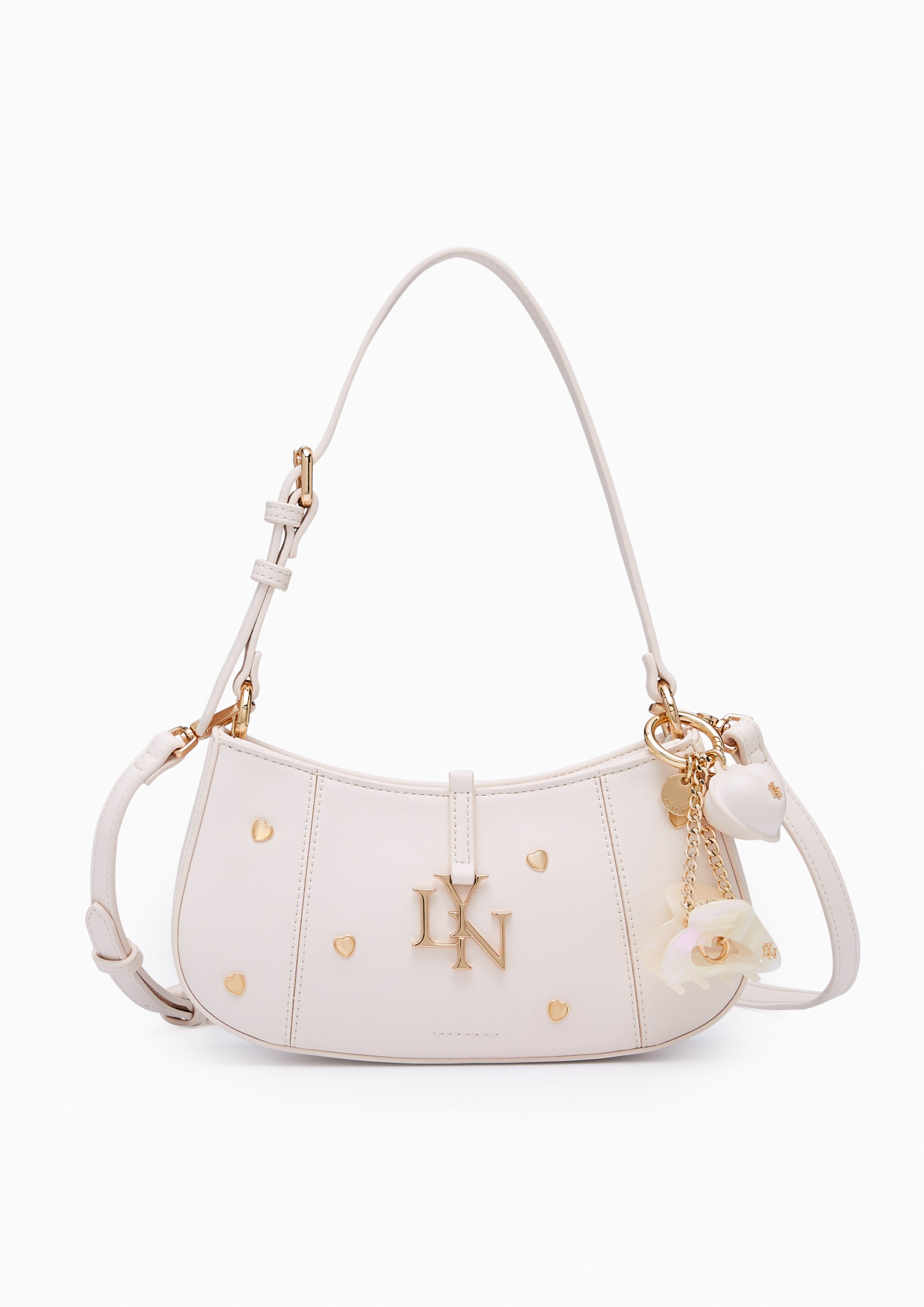 Wendy B. With Love Shoulder Bag Ivory