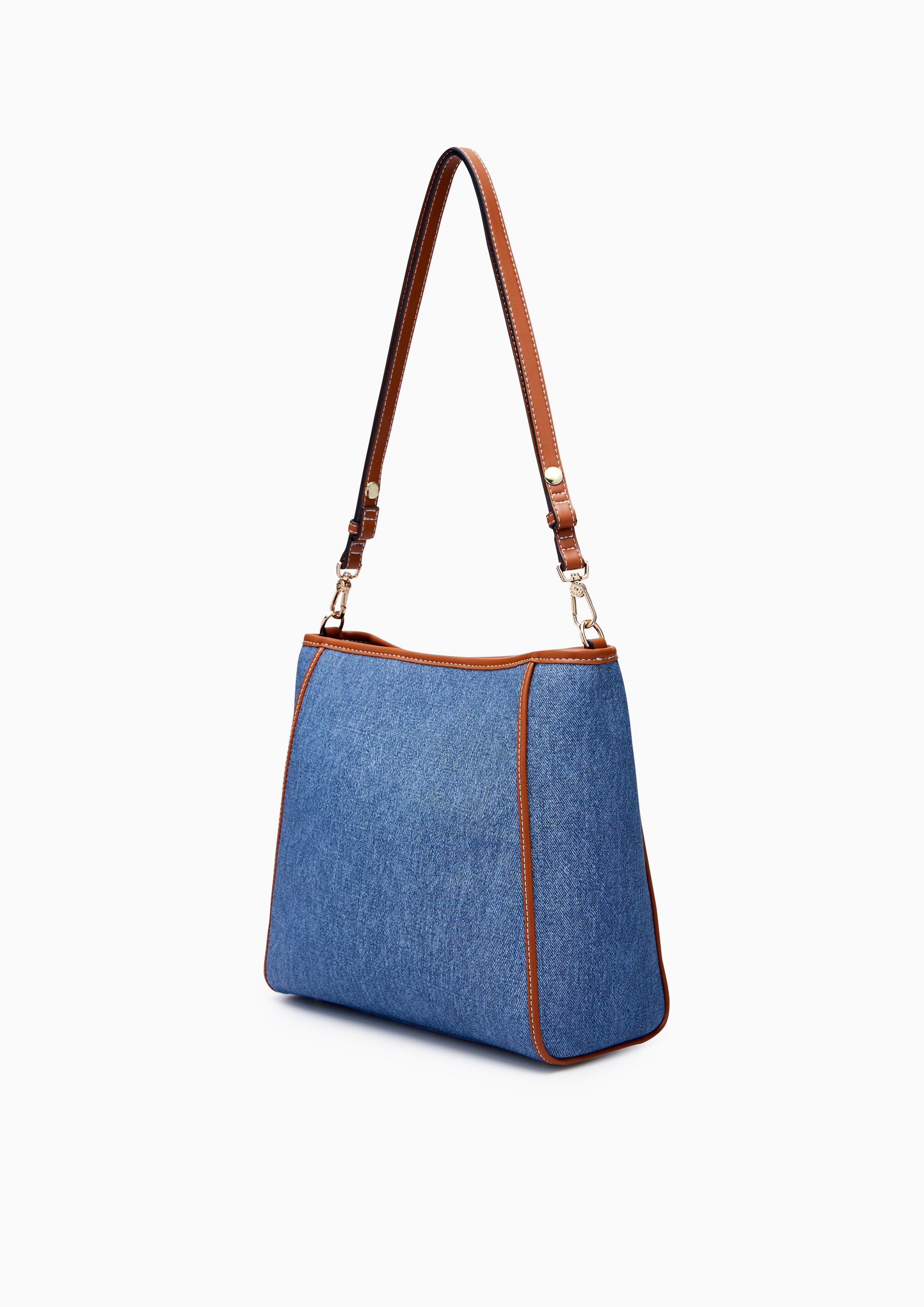 Berlyn L Shoulder Bag Blue