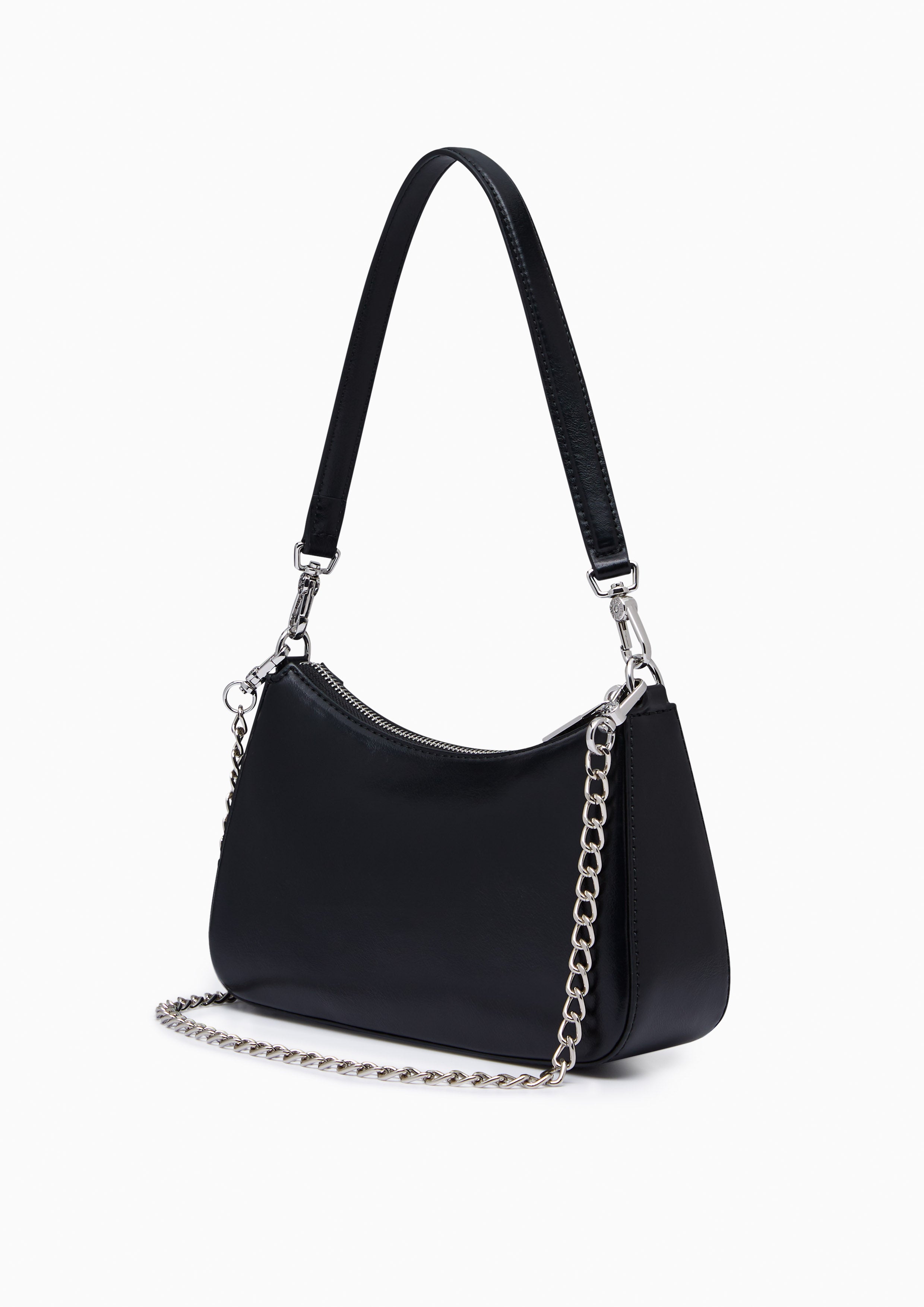 Tricia Avant Crystal Shoulder Bag Black