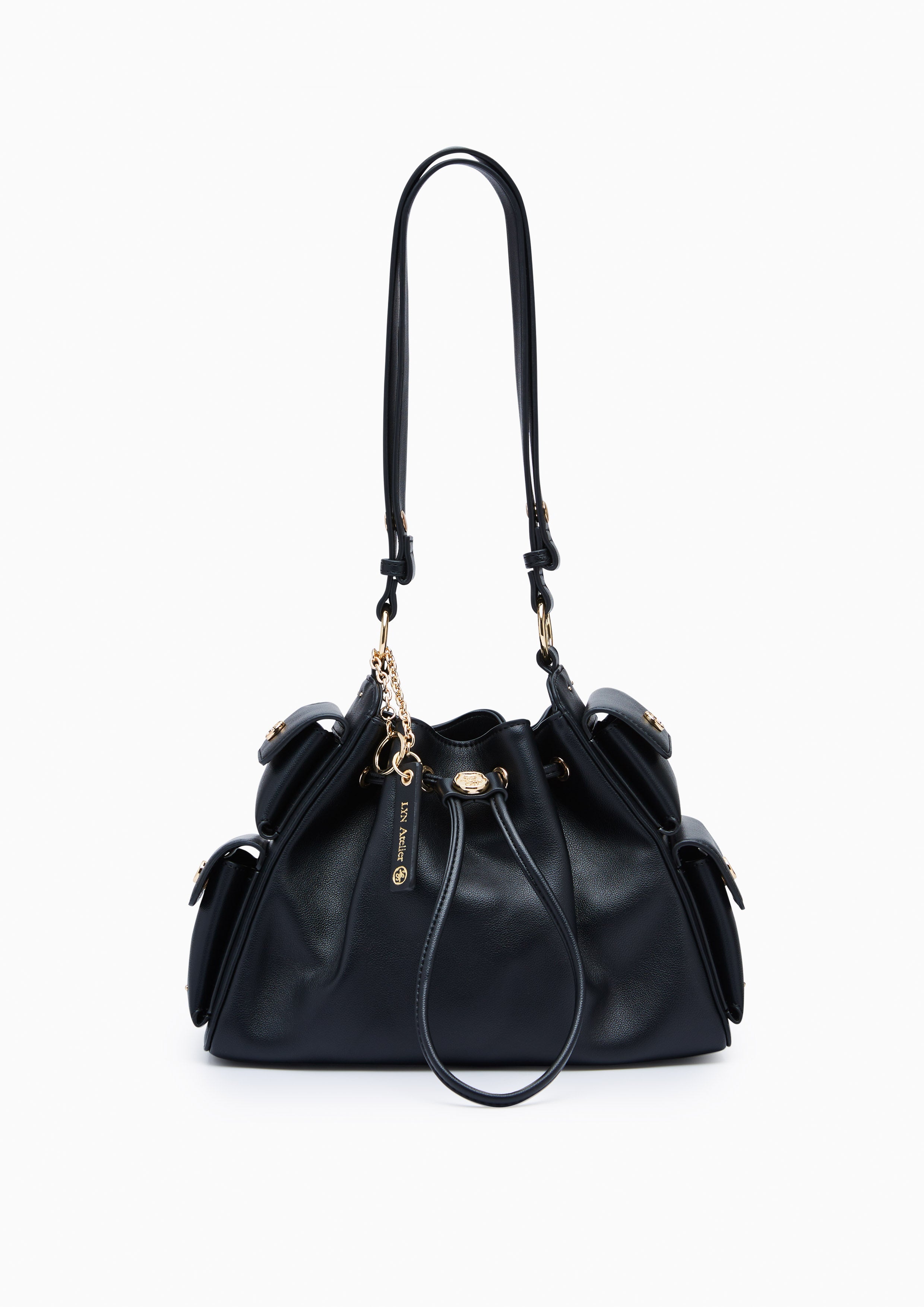 Atelier M Bucket Bag Black
