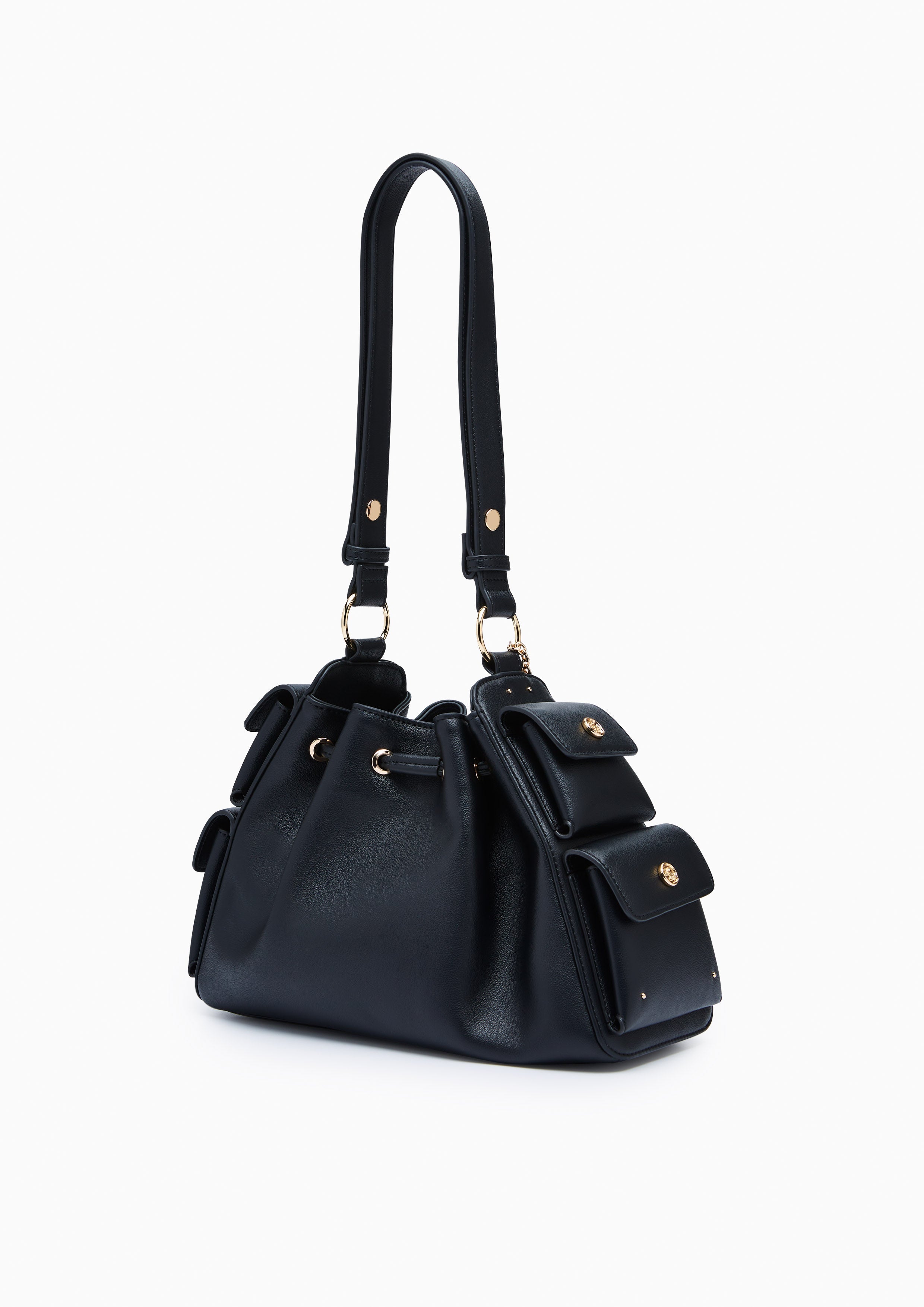 Atelier M Bucket Bag Black