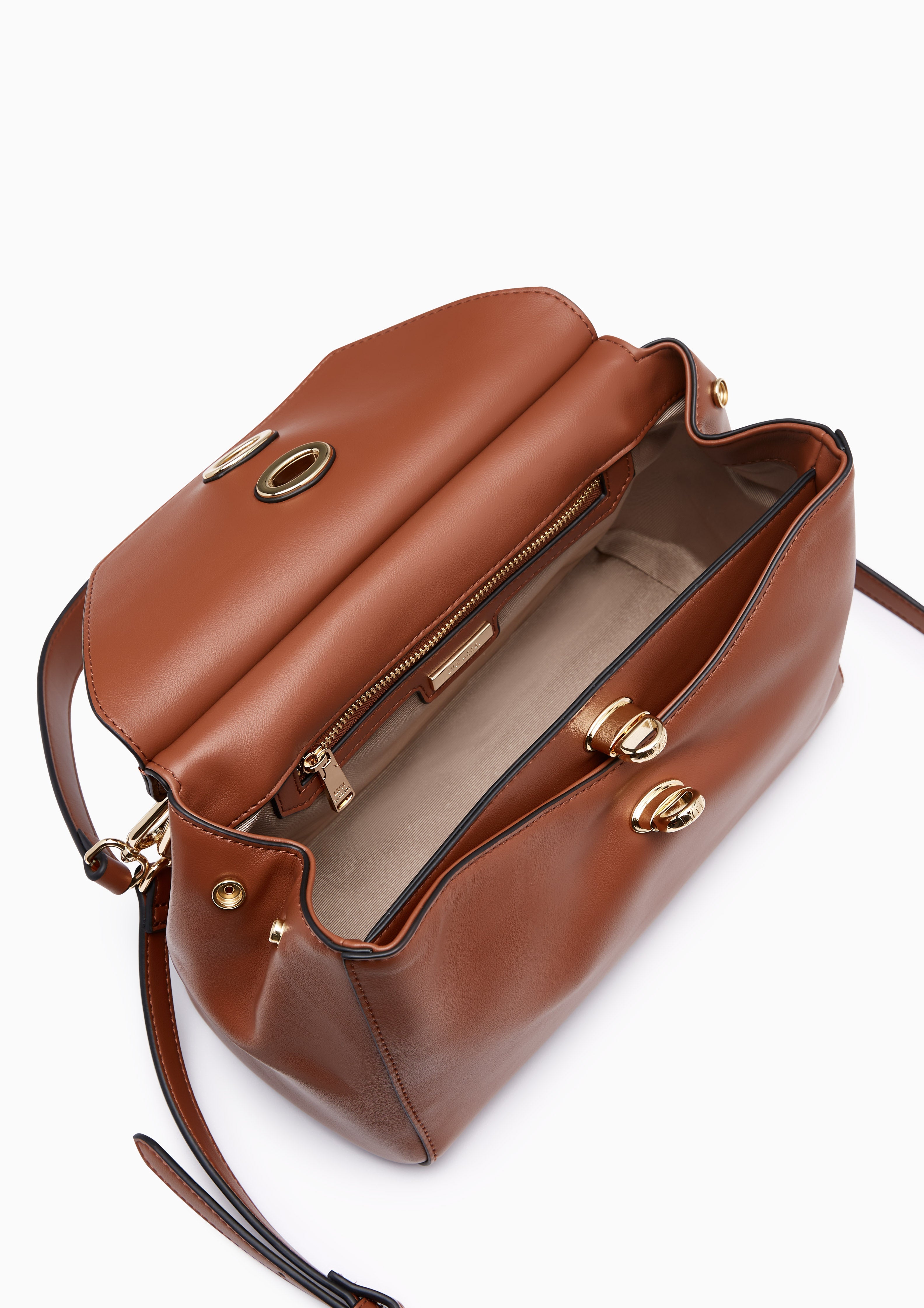 Jardin S Top Handle Bag Brown
