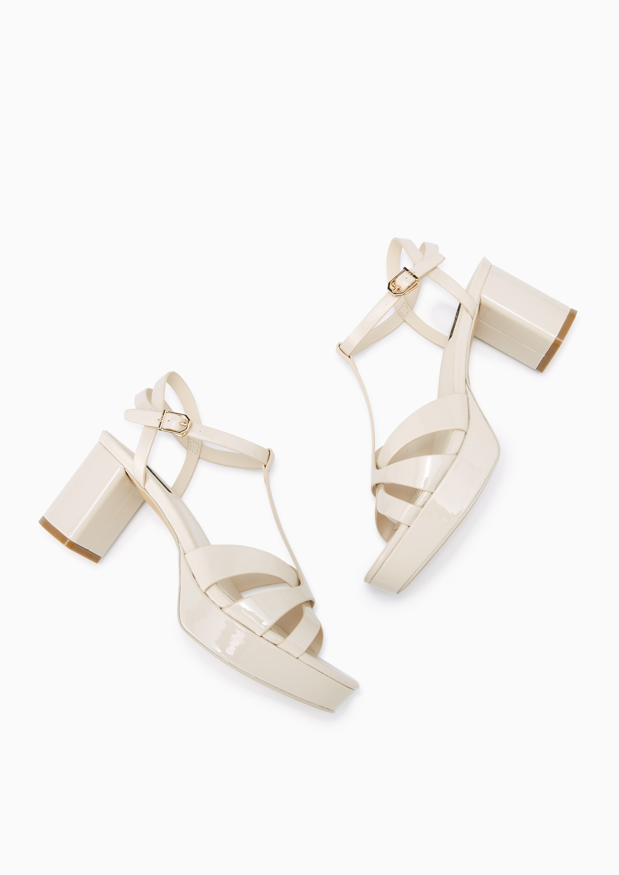Sabella Mid Ii Platform Sandals Ivory