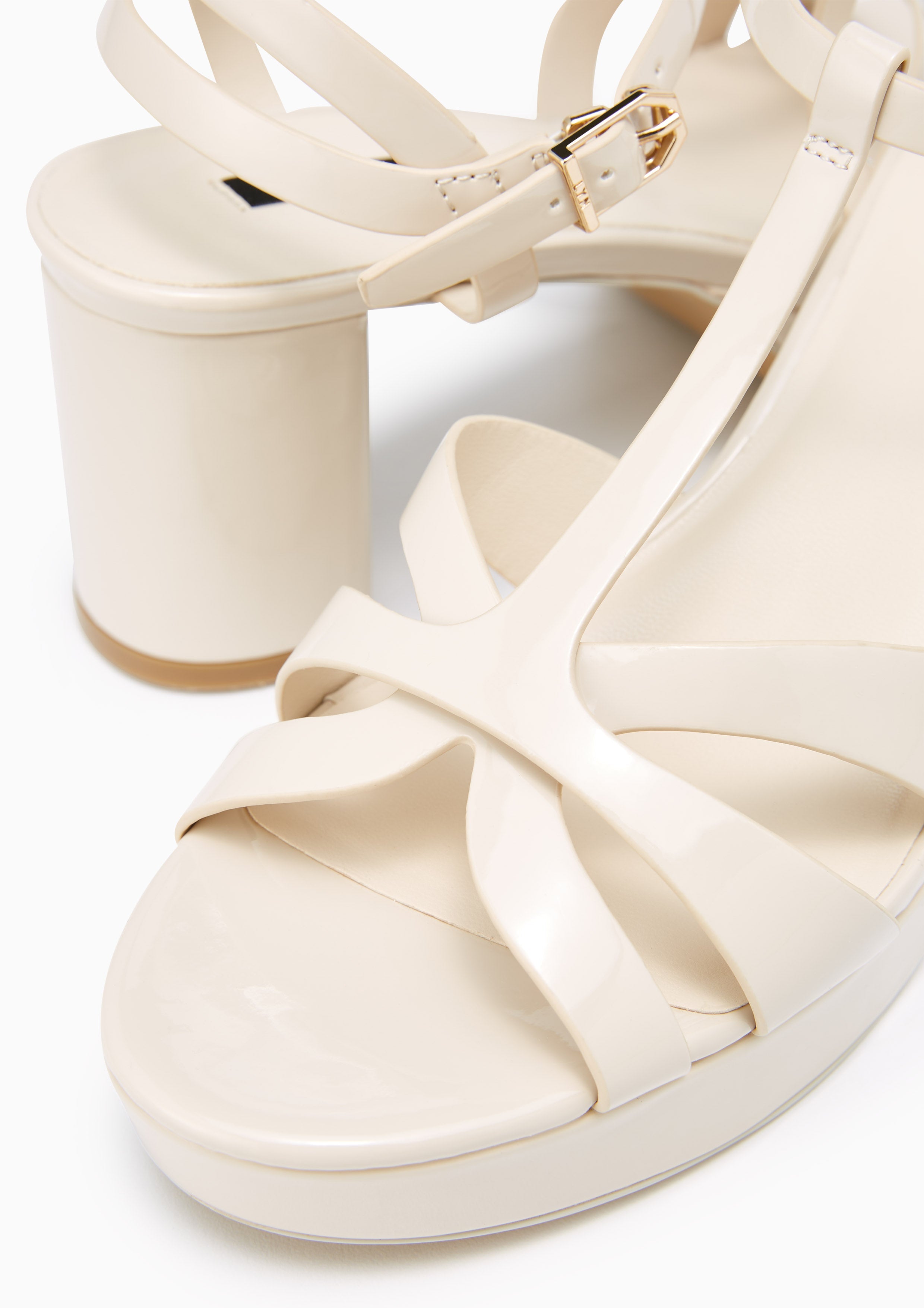Sabella Mid Ii Platform Sandals Ivory