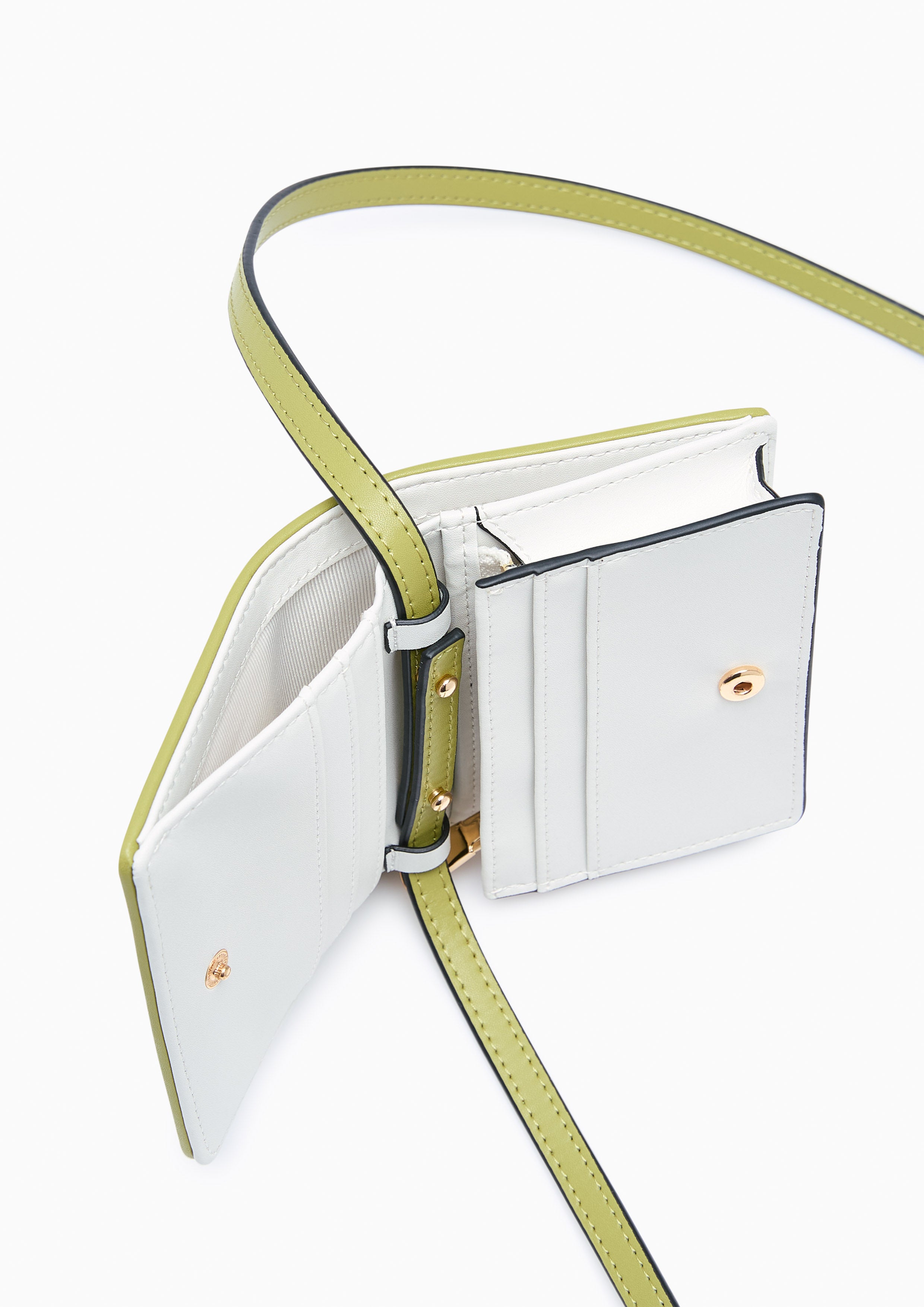 Serif Bi-Fold Wallet On Chain Green