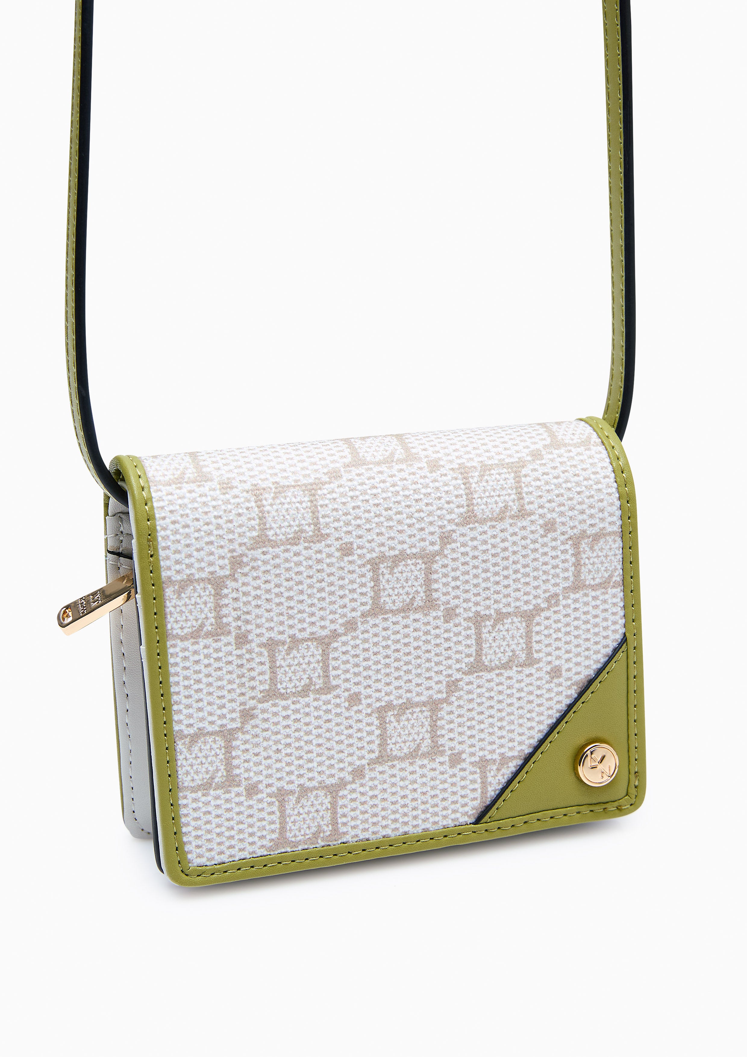 Serif Bi-Fold Wallet On Chain Green