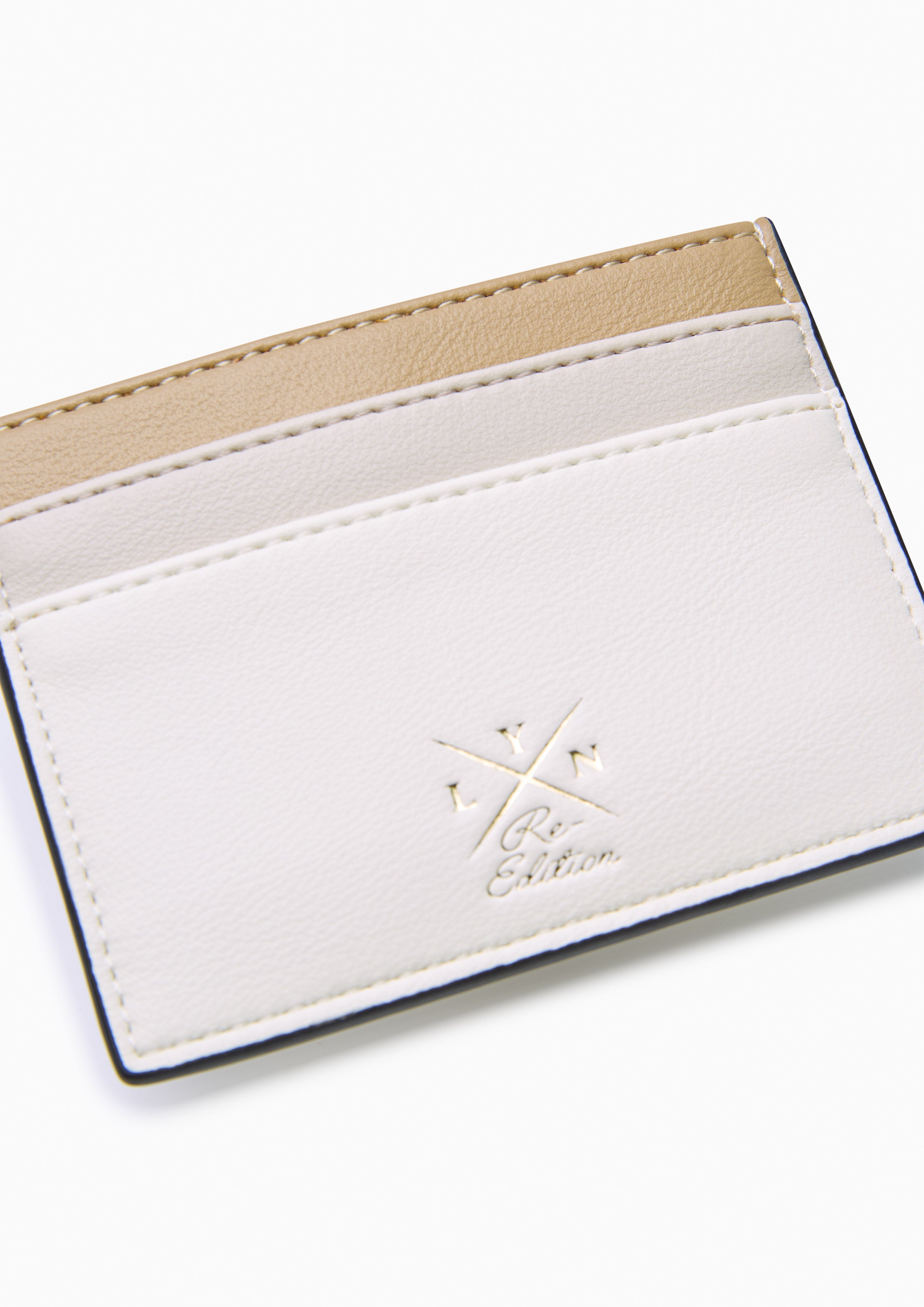 Re-Edit Mustang Card Holder Ivory