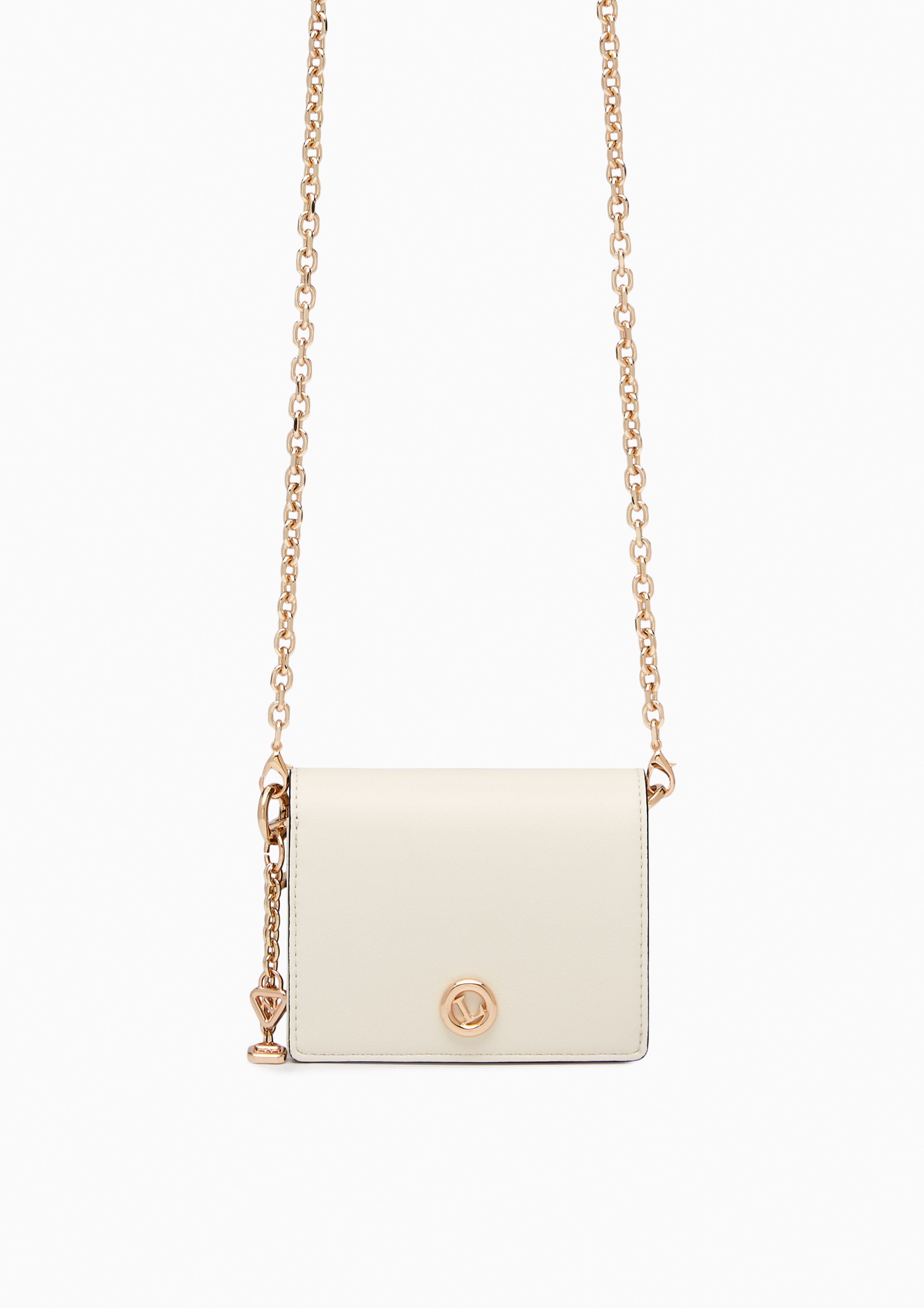 Ringo Short Wallet On Chain Ivory