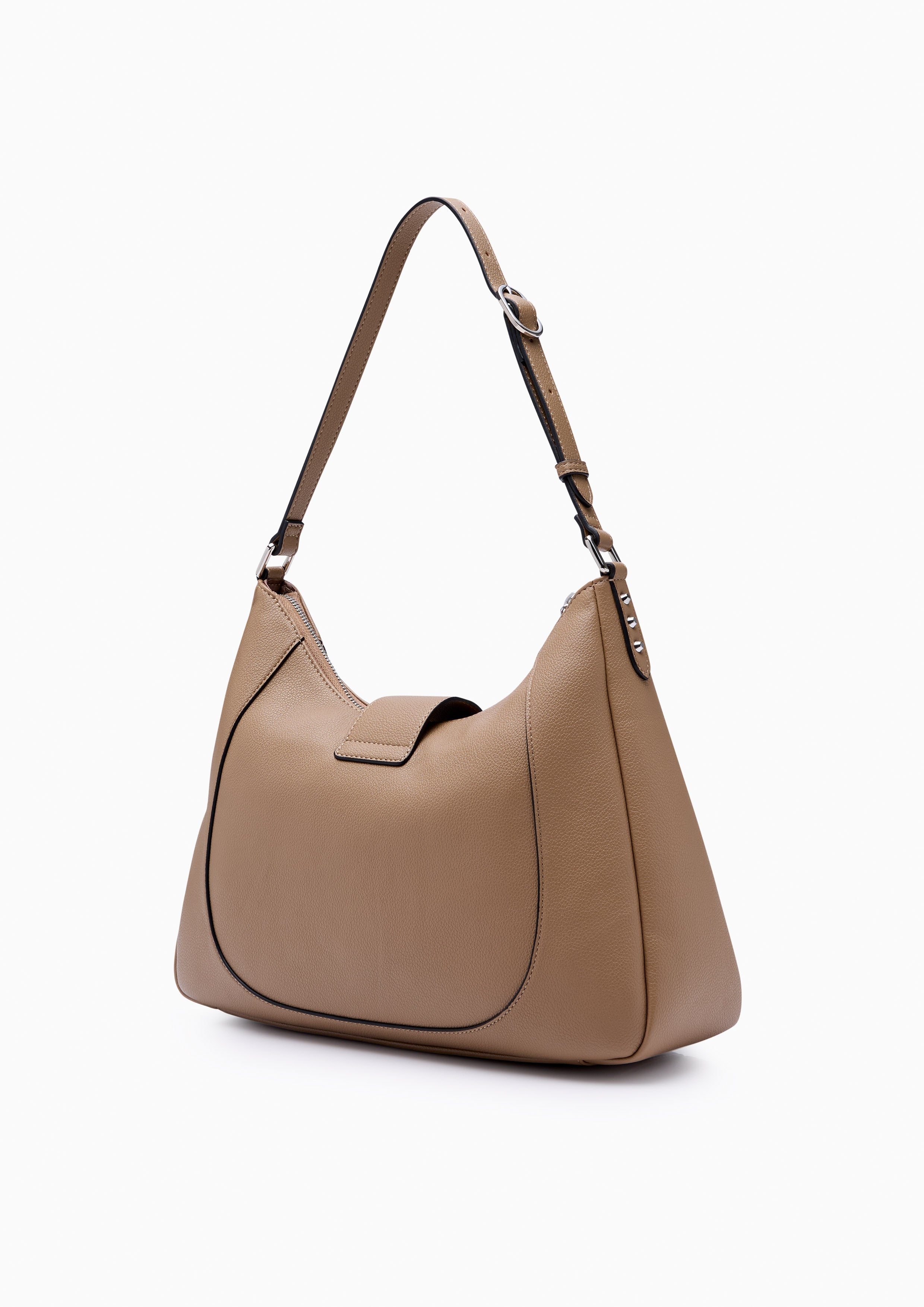 Bianca Infinite L Hobo Bag Brown