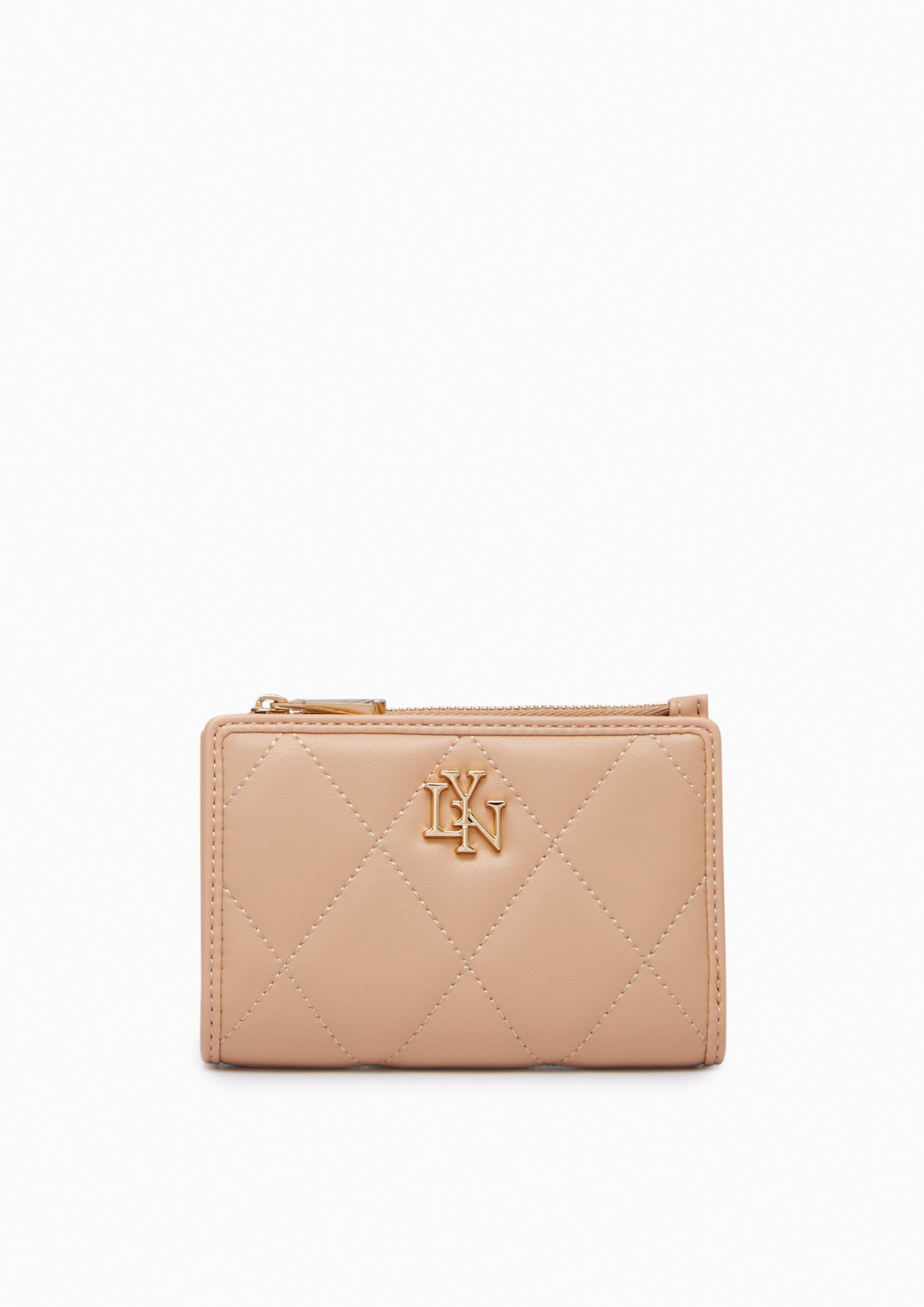Becky Short Wallet Beige